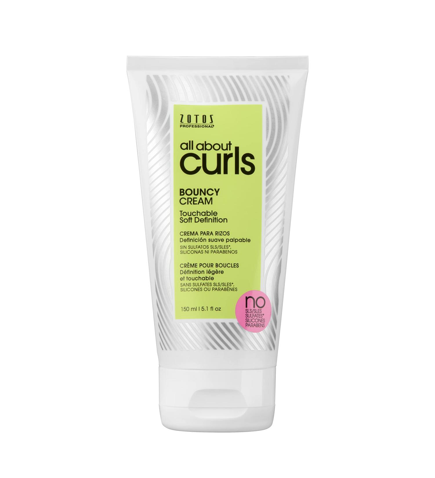 All About Curls Bouncy Cream 5.1 Fl Oz | Define, Moisturize, and De-Frizz for All Curly Hair Types - Buy Online on GoSupps.com