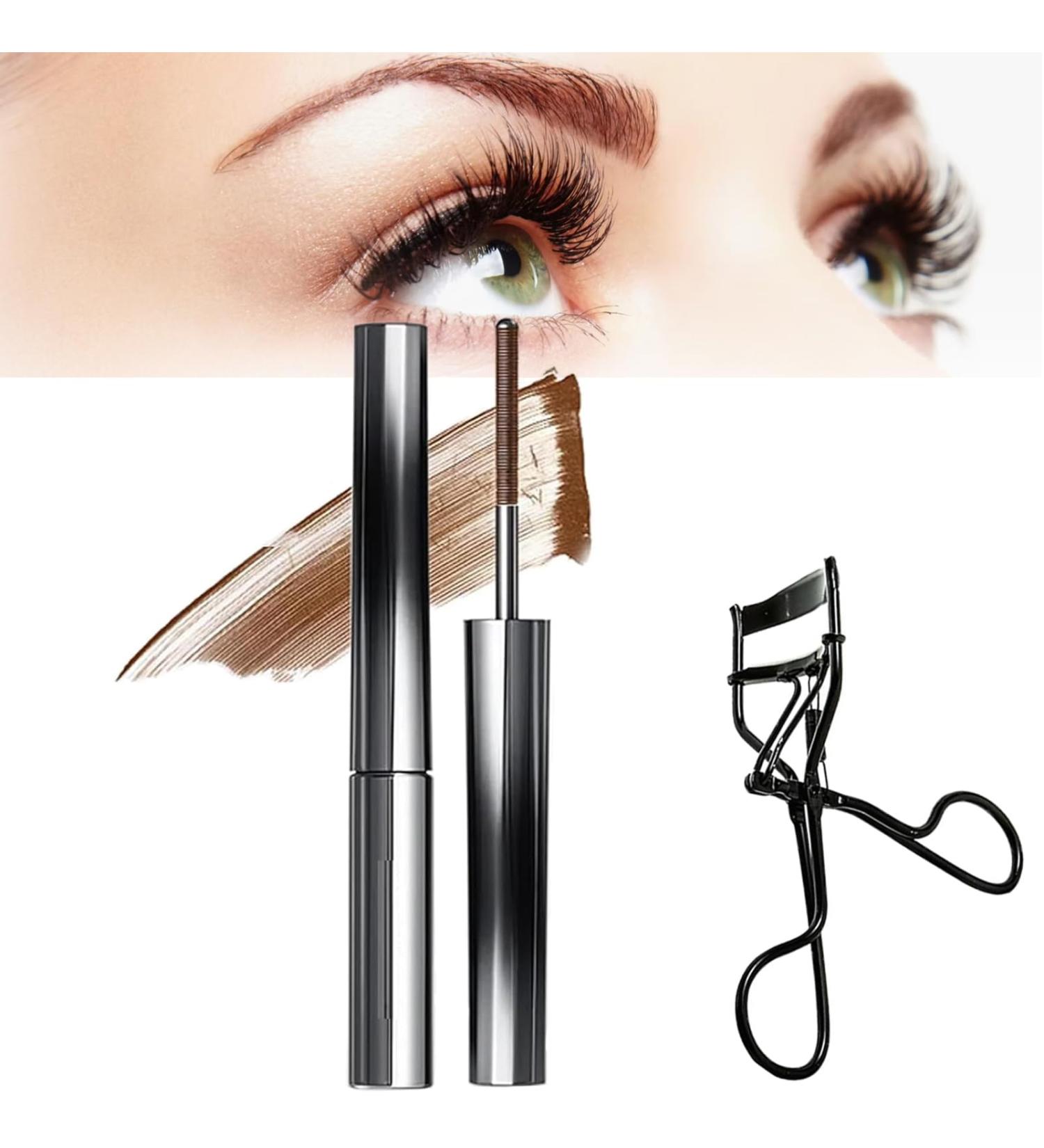 Generic Vervaci Iron Rod Mascara Vervaci Mascara Vervaci Metal Rod Mascara Iron Wand Mascara 3d Curling Eyelash Iron Mascara Long Lasting Eye Makeup Mascara With Eyelash Curler (Brown) - Buy Online on GoSupps.com