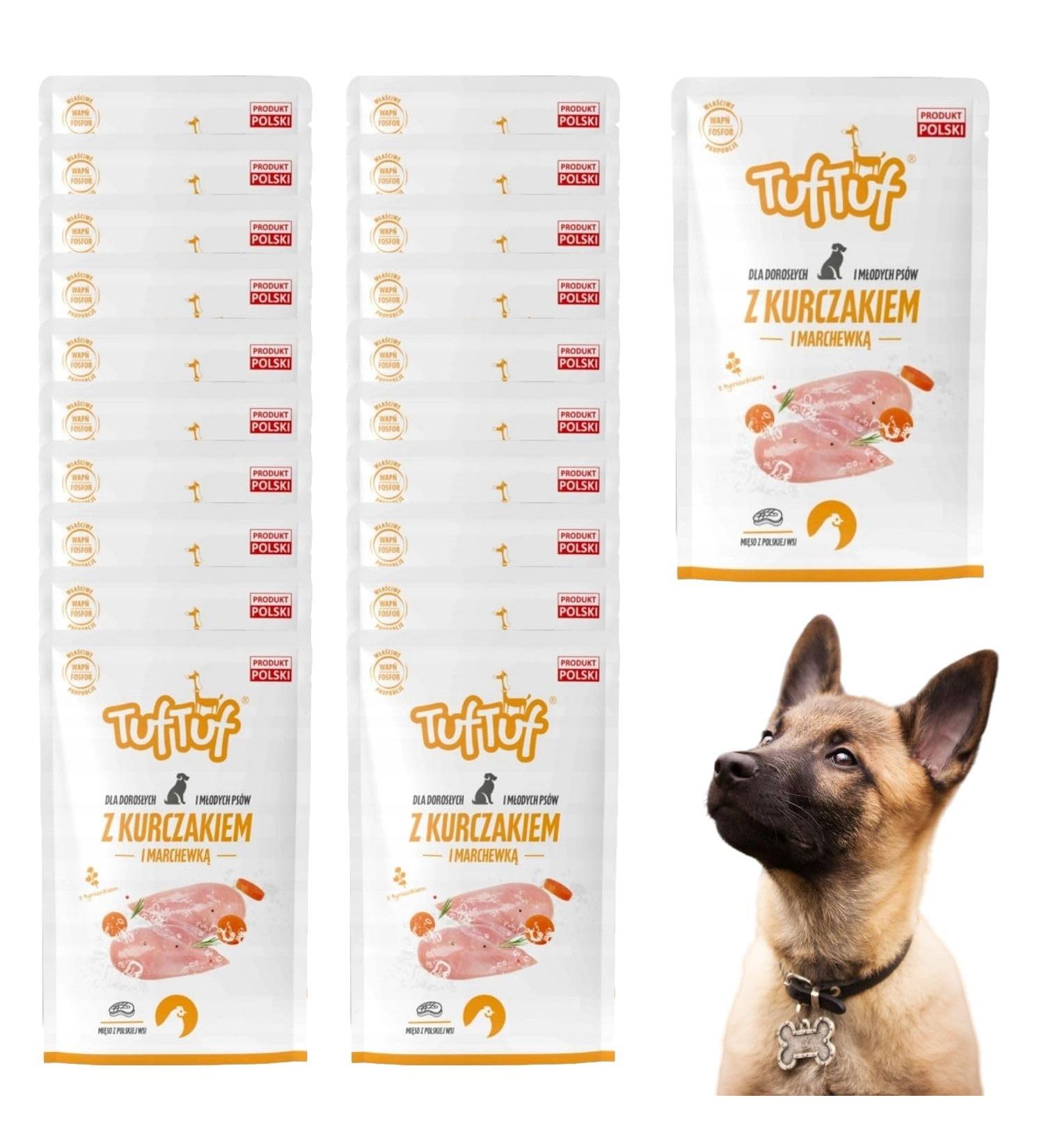 Chicken Dog Food - High Meat Content - Premium Quality - 36 x 300g - Buy Online on GoSupps.com