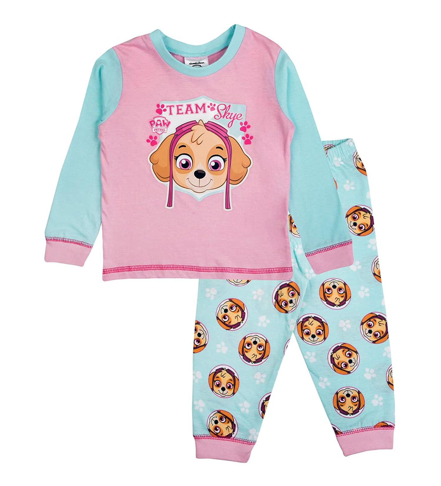 Disney Paw Patrol Skye Baby Pyjamas Set | Boys Girls PJs 9-12 Months | Sizes 6-24 Months - Buy Online on GoSupps.com