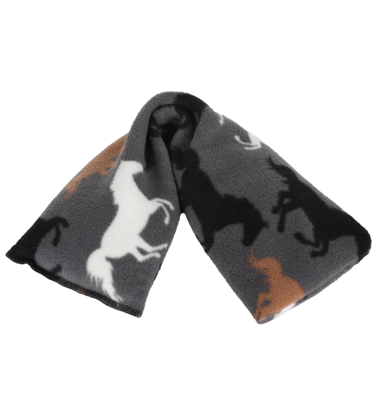 Microwavable Lavender Wheat Bags Animal Print Microwave Heat Pack for Back Neck Joints and Shoulder Pain Relief 44cmx13cm (Horses Grey) - Buy Online on GoSupps.com