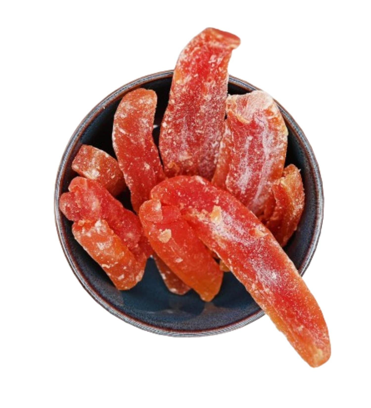  1001 Frucht 1001 Frucht Candied Papaya 1000 g | Dried Fruit for Cereals | Exotic Dried Fruit without Additives | Fine Foods Candied Fruit for Cooking | Adding to Cereals - Buy Online on GoSupps.com