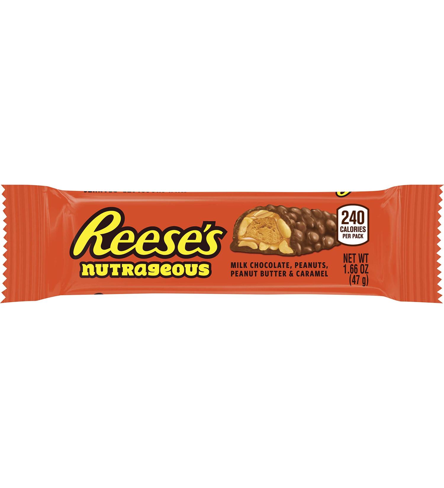 Reese's Nutrageous Bar - Nutrageous Bars, 1 piece (47g)