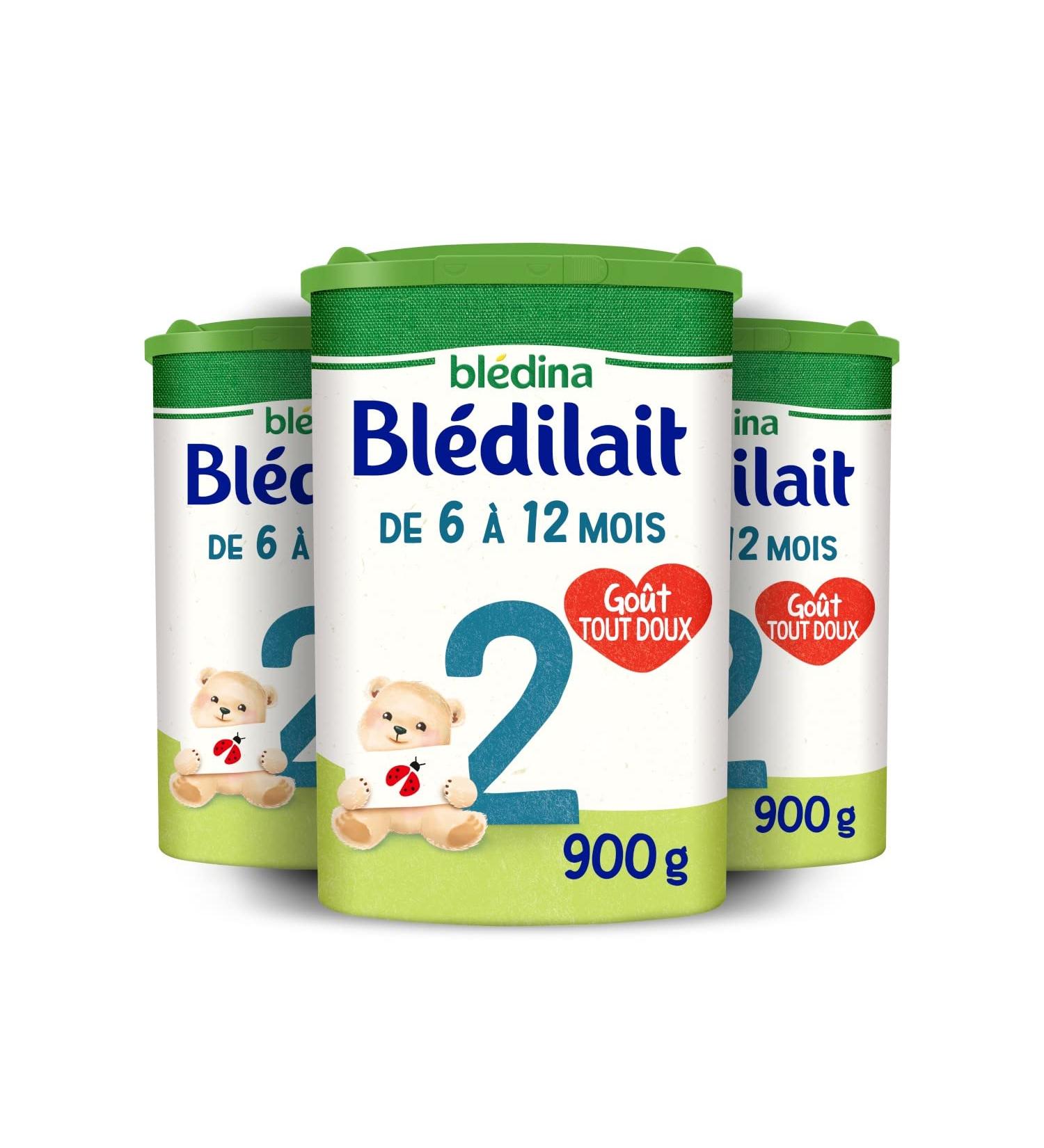 Bl dina Bl dilait 2 Baby Milk Powder From 6 Months to 12 Months 900 g (Box3) - Buy Online on GoSupps.com