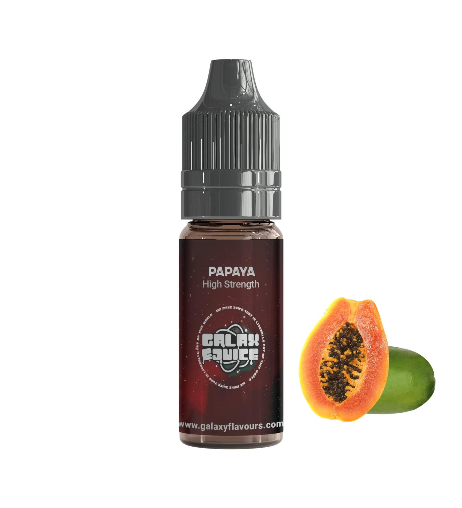 Papaya High Strength Flavouring - 10ml Bottle - Galaxy Food Flavours | 230+ Flavours - Buy Online on GoSupps.com