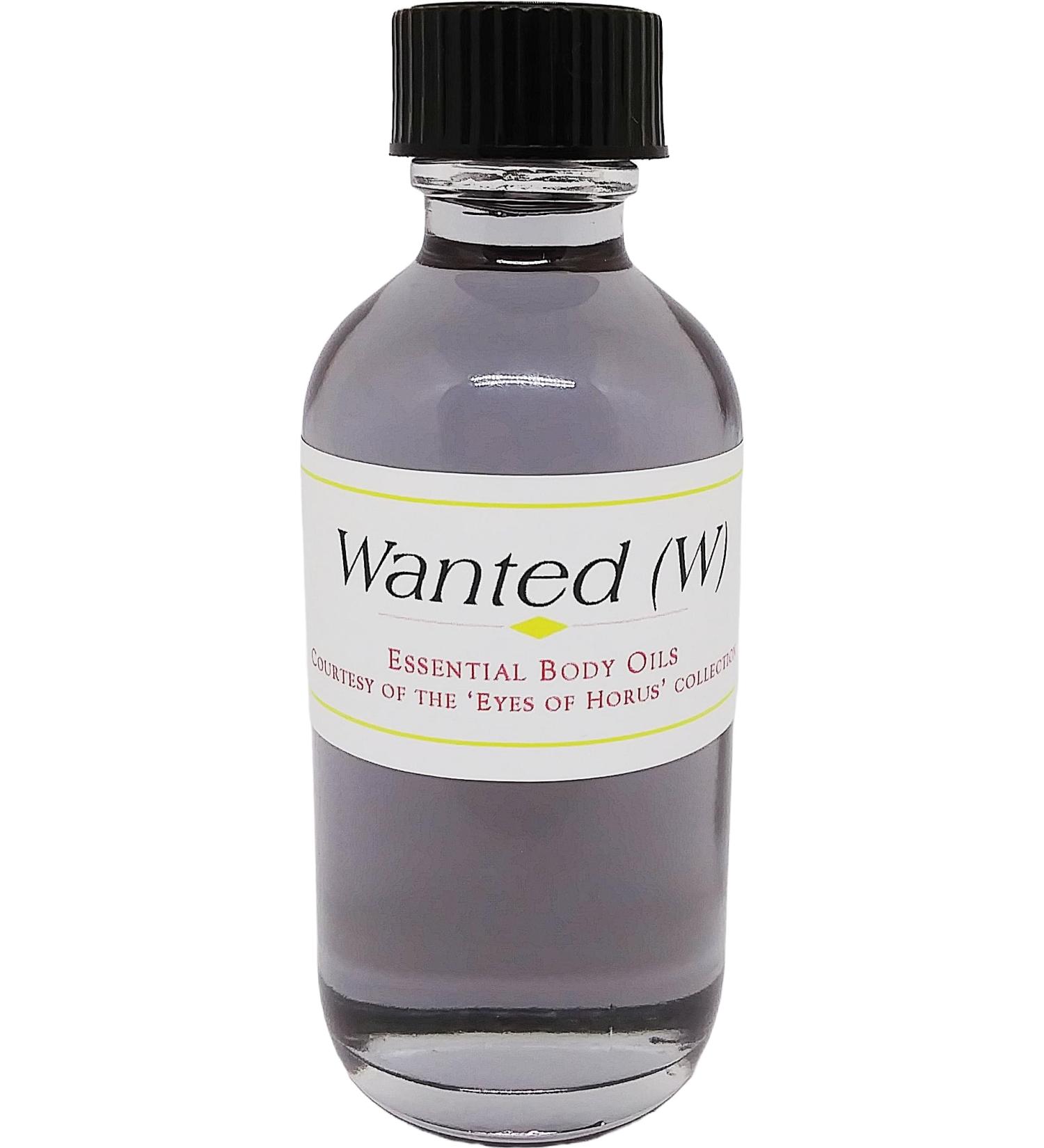 Wanted - Type HR For Women Scented Body Oil Fragrance Regular Cap - 2 oz. - ID#32613 2 Fl Oz (Pack of 1)