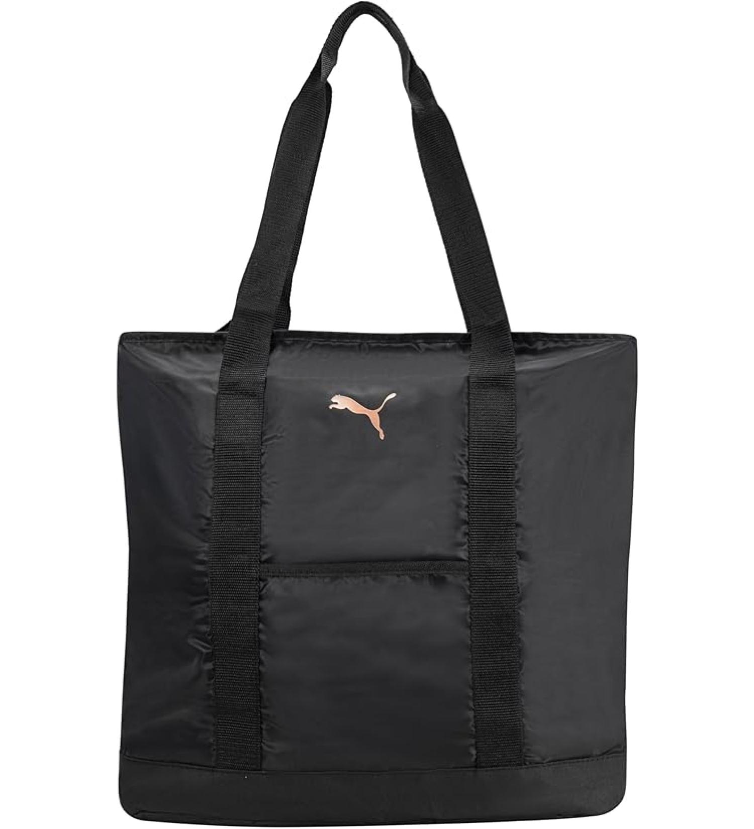PUMA Women's Evercat Cambridge Tote - One Size - Black/Gold - Buy Online on GoSupps.com