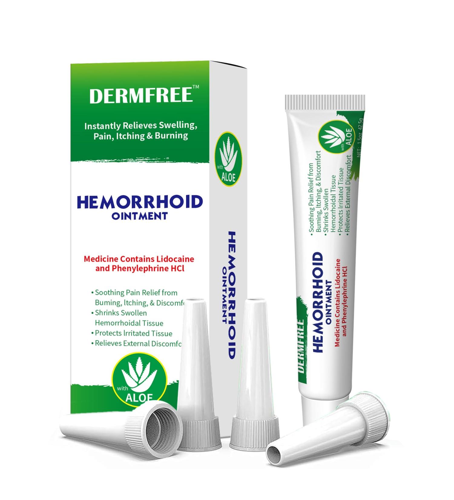 Hemorrhoid Ointment Care Instantly Relieves Swelling Pain Itching Burning and External Discomfort Helps to Protect Irritated Tissue 1.5Oz (1.5 Oz (Pack of 1) 1.5 Ounce (Pack of 1) - Buy Online on GoSupps.com