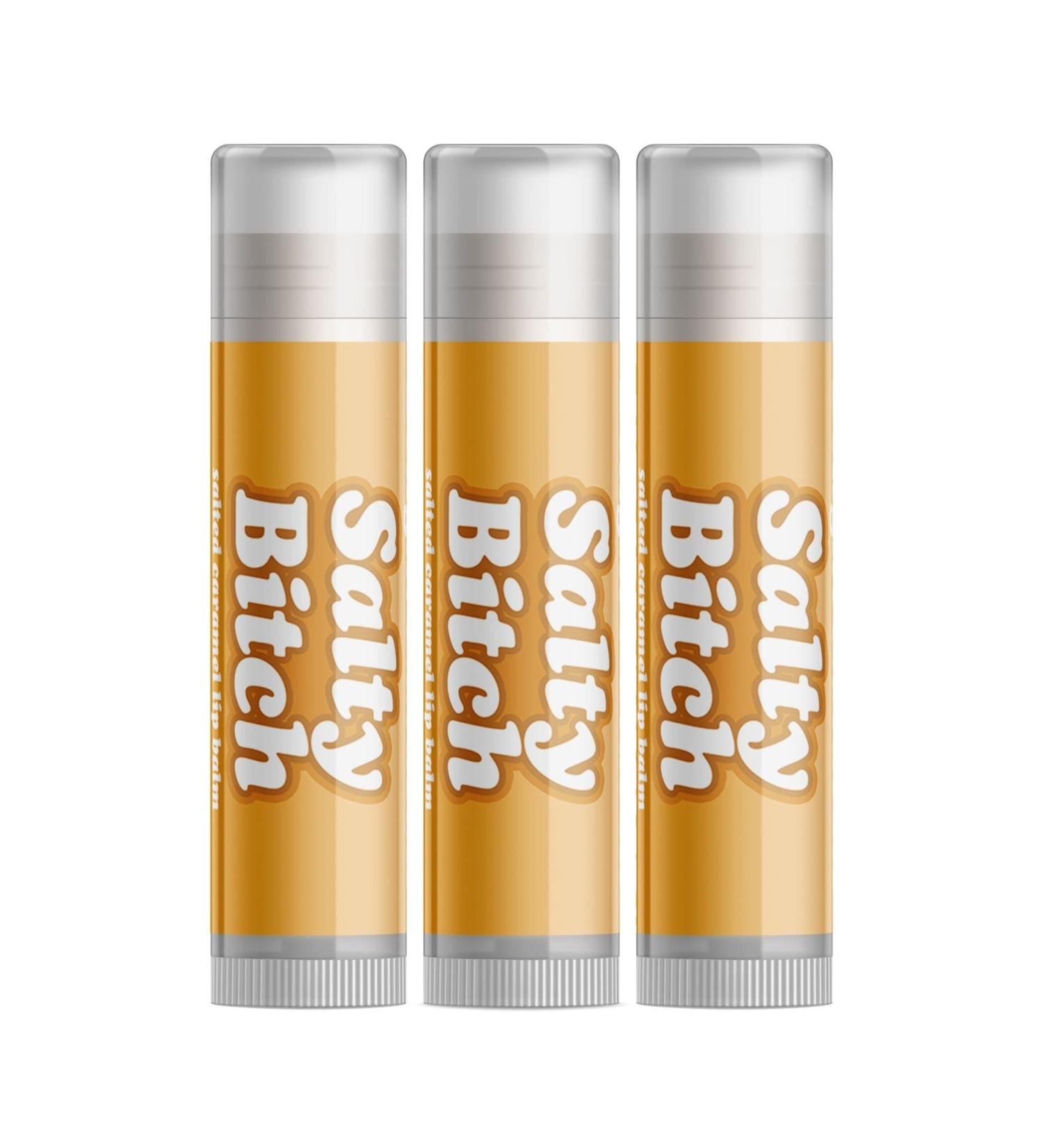 Delightfully Rude Salty B Lip Balm Set of Three - Moisturizing & Flavorful | International Shipping Available - Buy Online on GoSupps.com