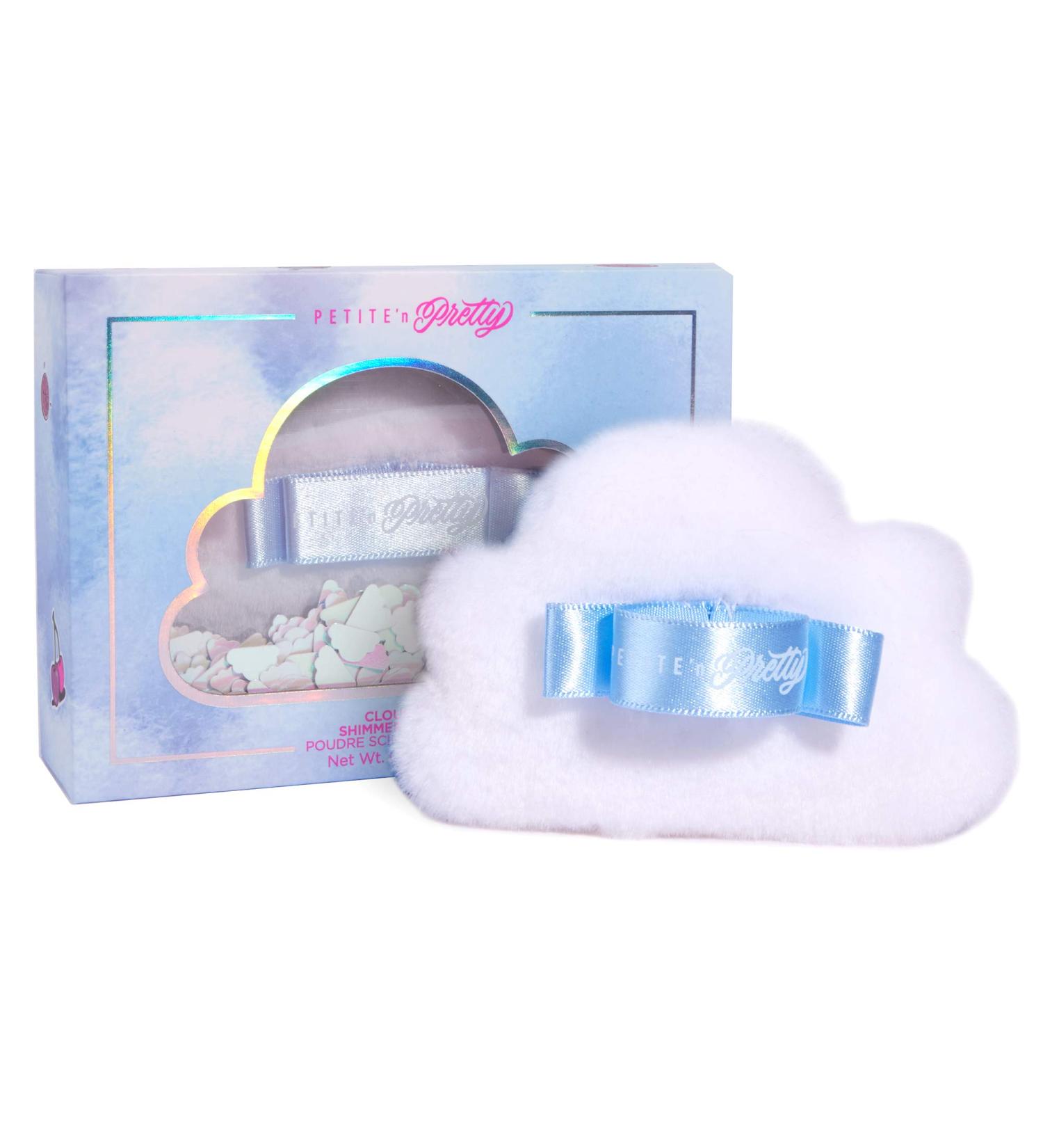 Petite 'n Pretty Cloud Fluff Shimmer Body Puff - Cotton Candy Scent for Kids, Children, Tweens, and Teens - Buy Online on GoSupps.com