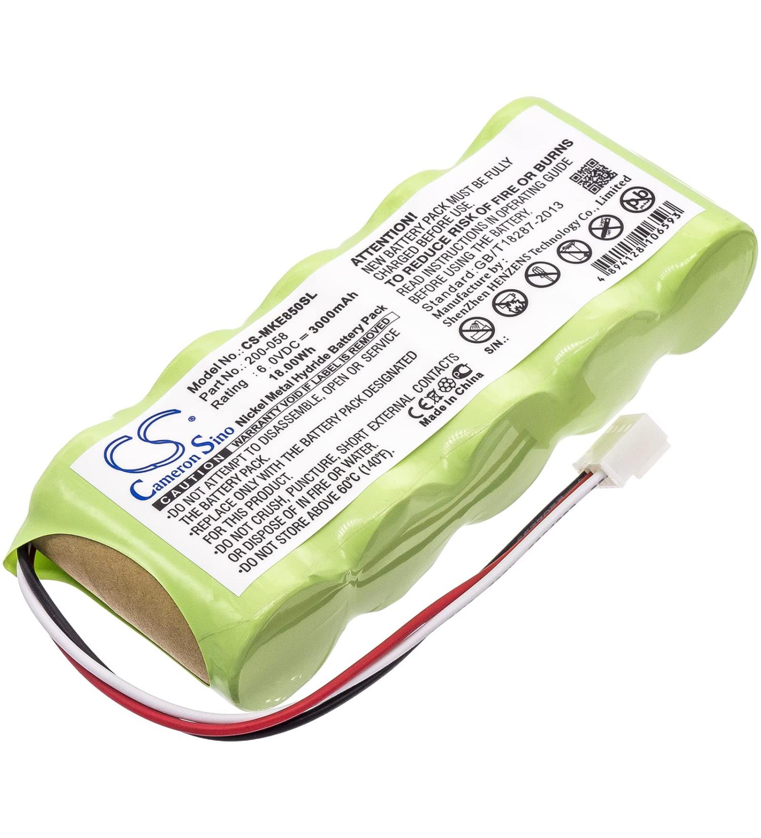 3000mAh Battery Compatible with Magna-Mike 8500 | High Performance 6.0V Rechargeable Power - Buy Online on GoSupps.com