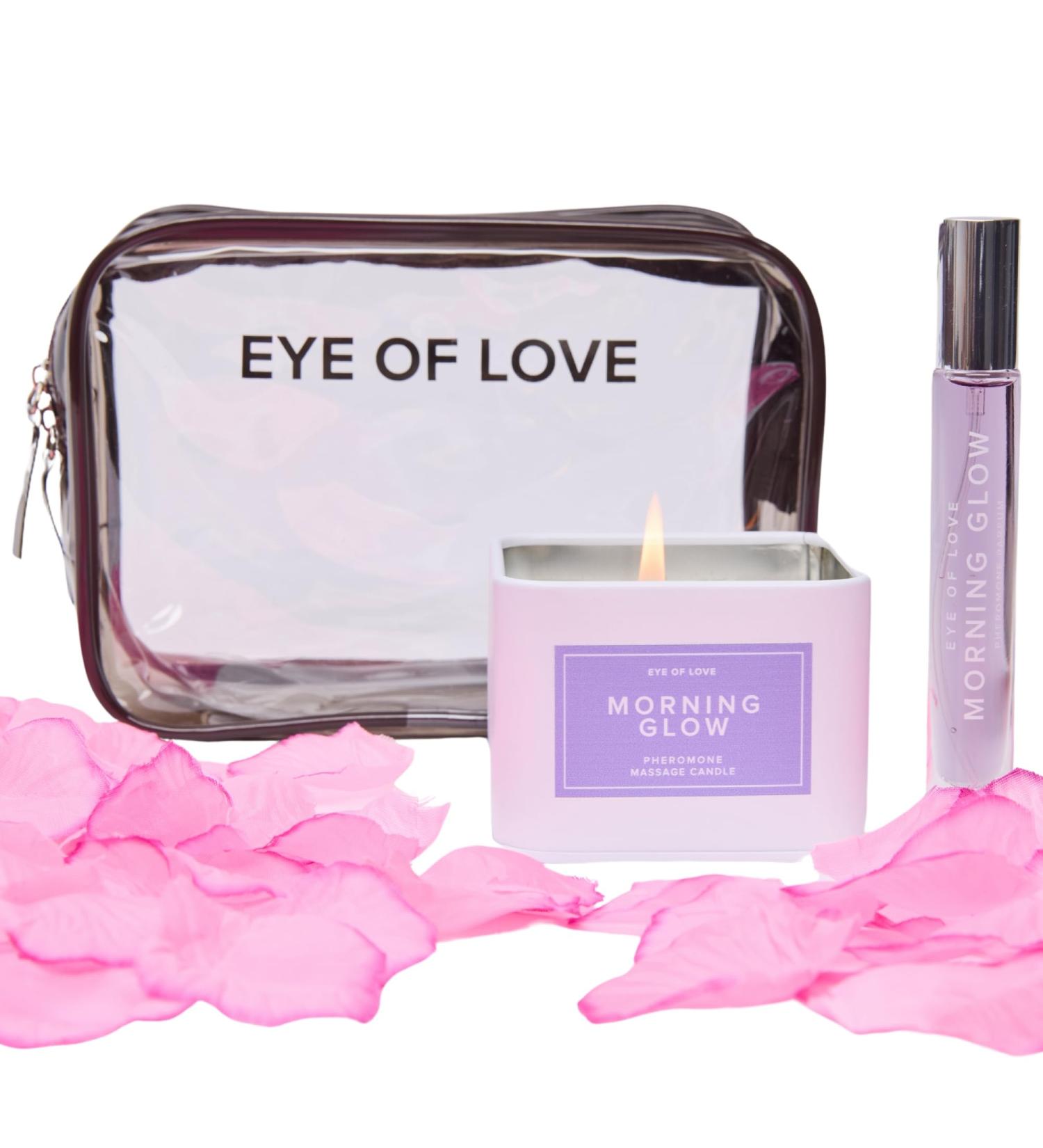 Love in Transit Kit Morning Glow Pheromone Perfume & Candle Set with Rose Petals Travel Bag - Buy Online on GoSupps.com