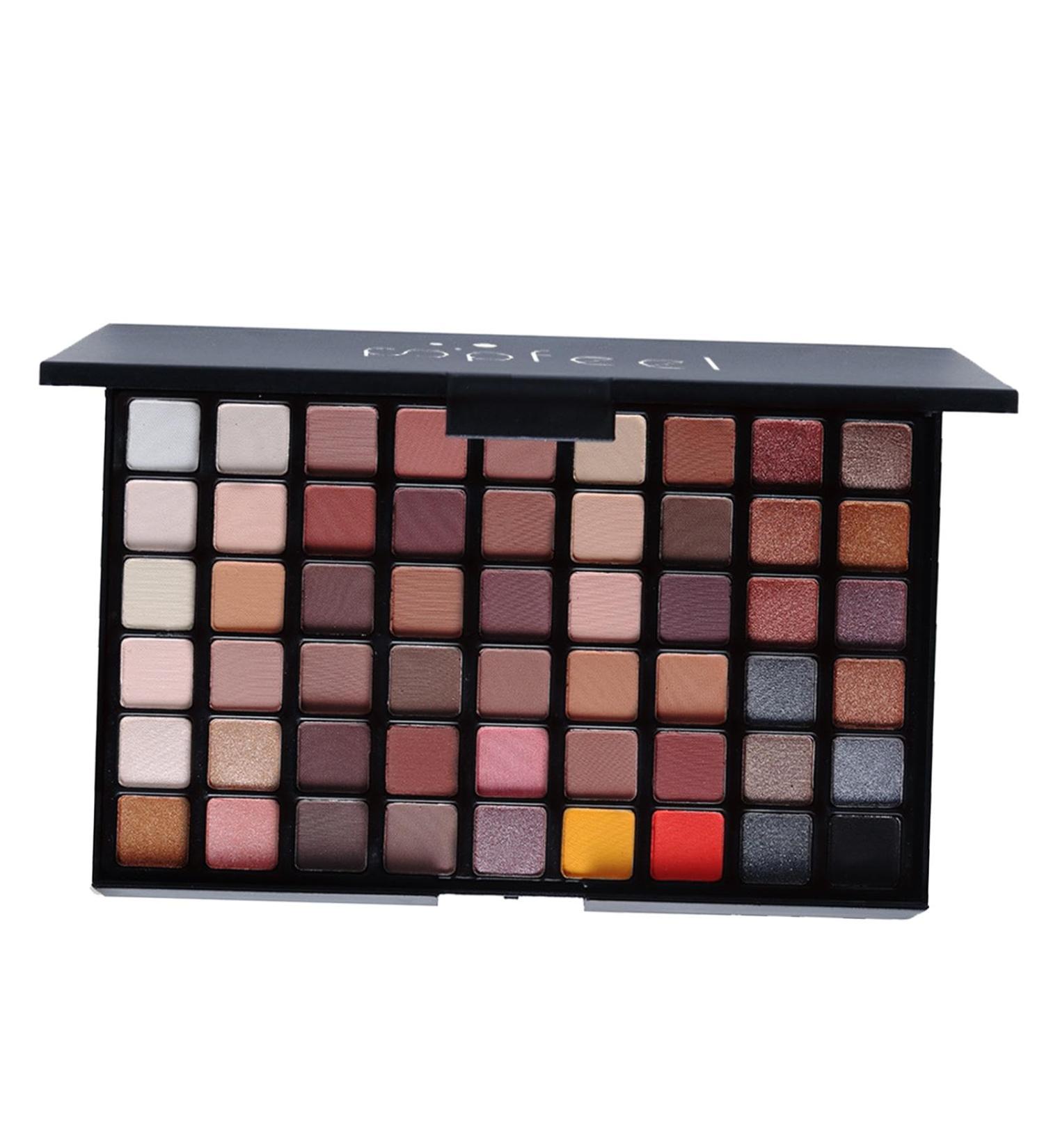 harayaa 54 Colors Eyeshadow Palette Cosmetics Kit Gift Enduring Professional Eye Makeup Palette Eye Shadow Palette for Women Beginners - Buy Online on GoSupps.com