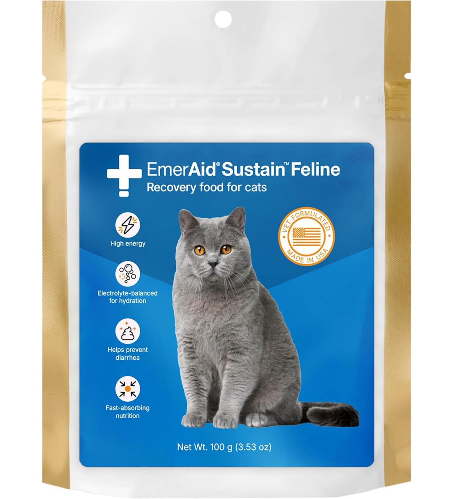 EMERAID Sustain HDN: Life Saving Nutrition for Cats | Non-GMO & Human Grade Ingredients - Buy Online on GoSupps.com