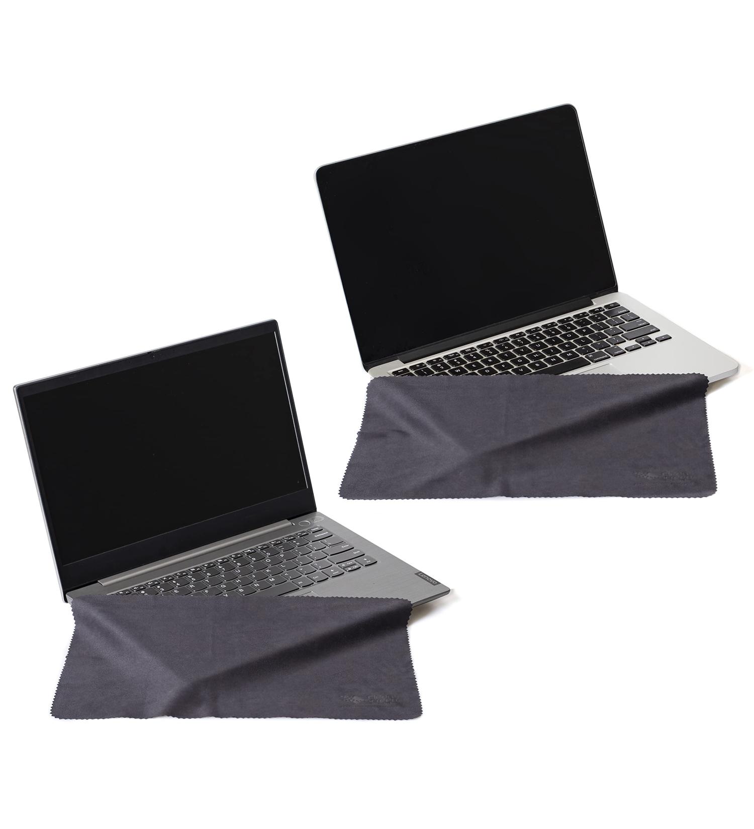 Microfiber Cleaning Cloth 14 with 2 Black Screen/Keyboard Covers for MacBook Pro and Laptop 14 - Buy Online on GoSupps.com