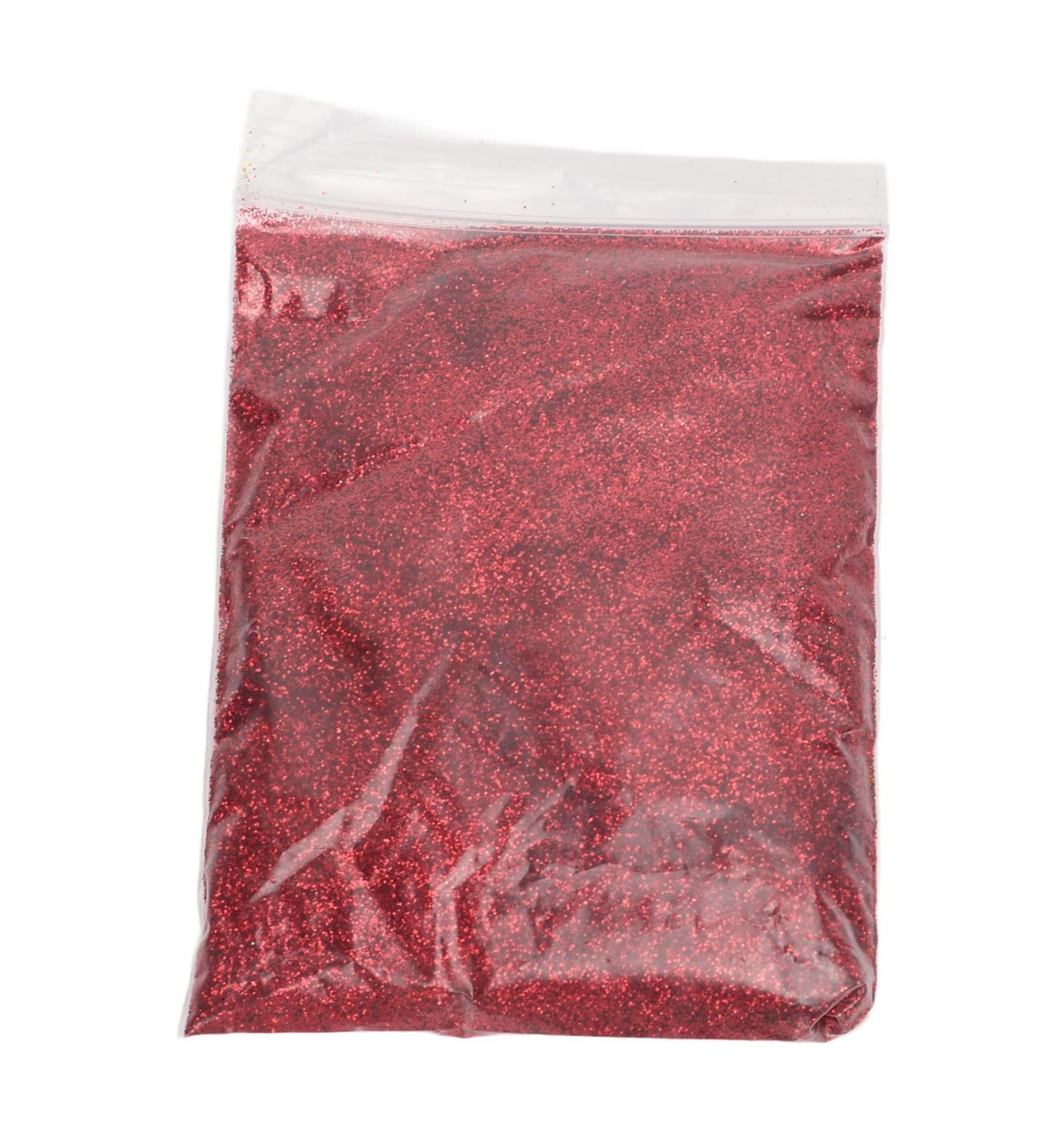 TEUOPIOE 50g Sparkly Sparkle Gorgeous Eye-Catching Sparkle Widely Used Easy Remove Glitter Craft Gift for V (Red) - Buy Online on GoSupps.com