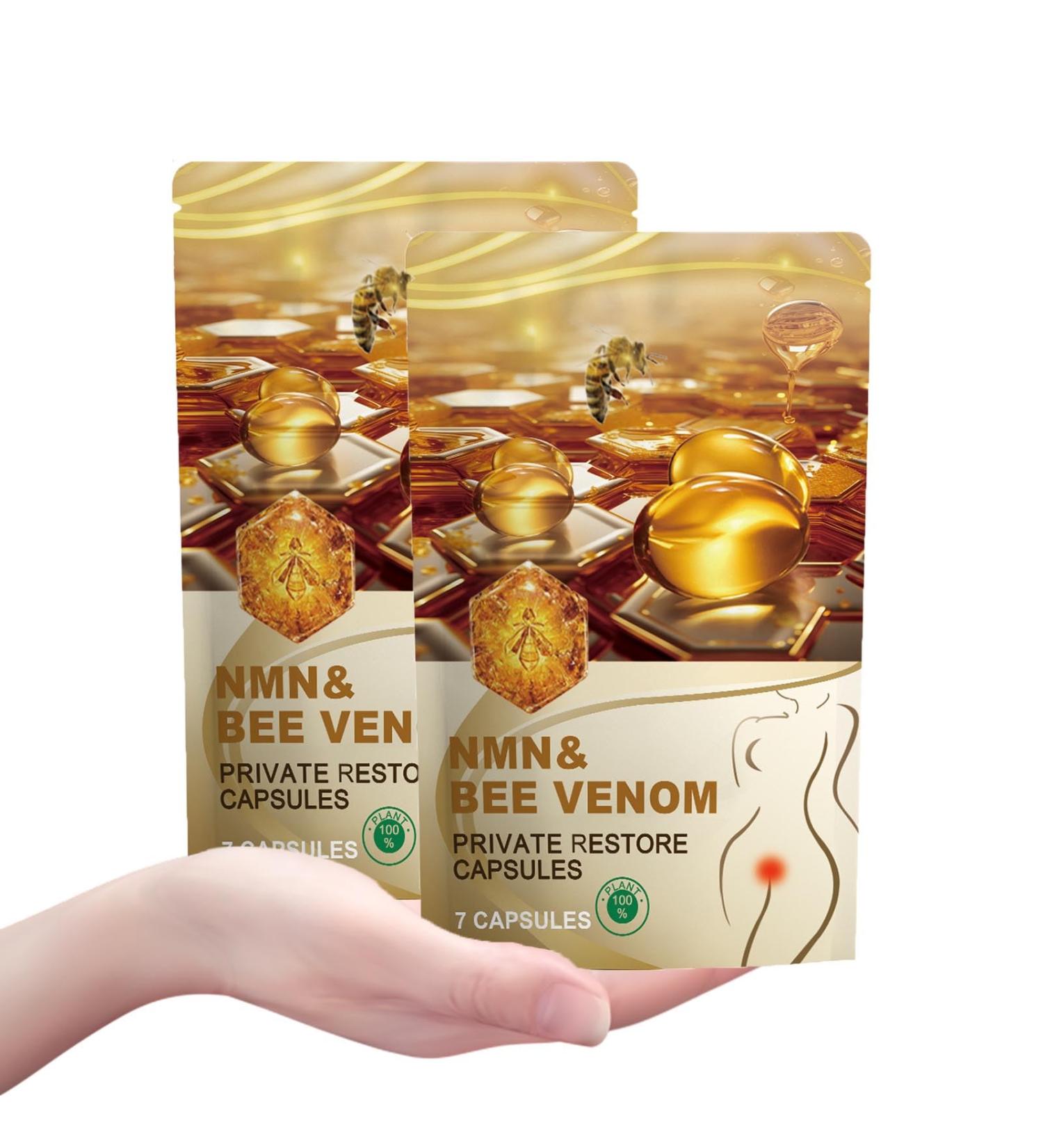 Buy Bee Venom Ginger Oil Capsules - Natural Vaginal Tightening & Repair - 2 Bags for Women - Buy Online on GoSupps.com