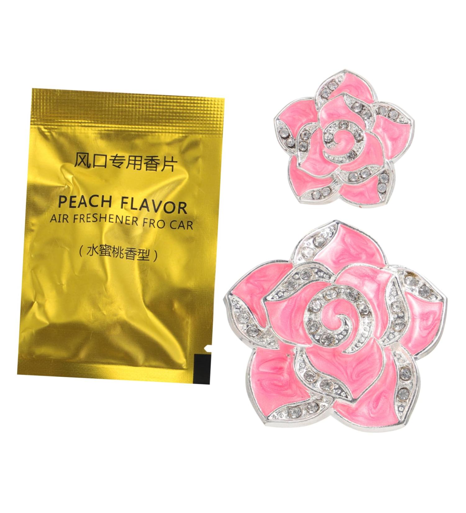 GLEAVI Perfume Clip Set - Rhinestone Air Vent Clips for Car Interior Decoration | Automotive Aroma Ornament & Air Freshener - Buy Online on GoSupps.com