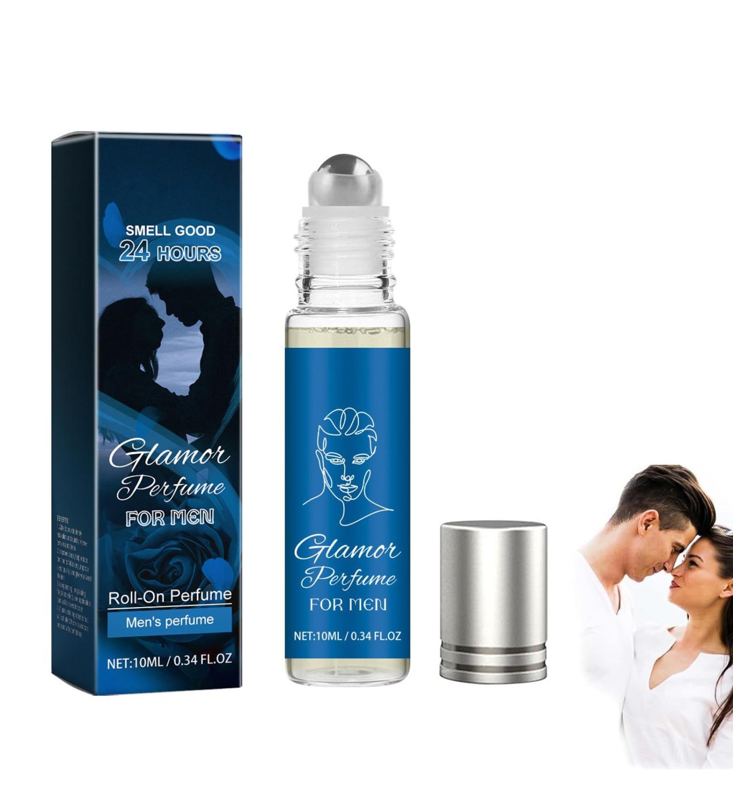 Roll-On Pheromone Perfume for Women Long-Lasting Scent Essential Oil Cologne for Men Enhanced Confidence & Attraction Pheromone Infused Perfume for Men (Men ocean flavor) - Buy Online on GoSupps.com