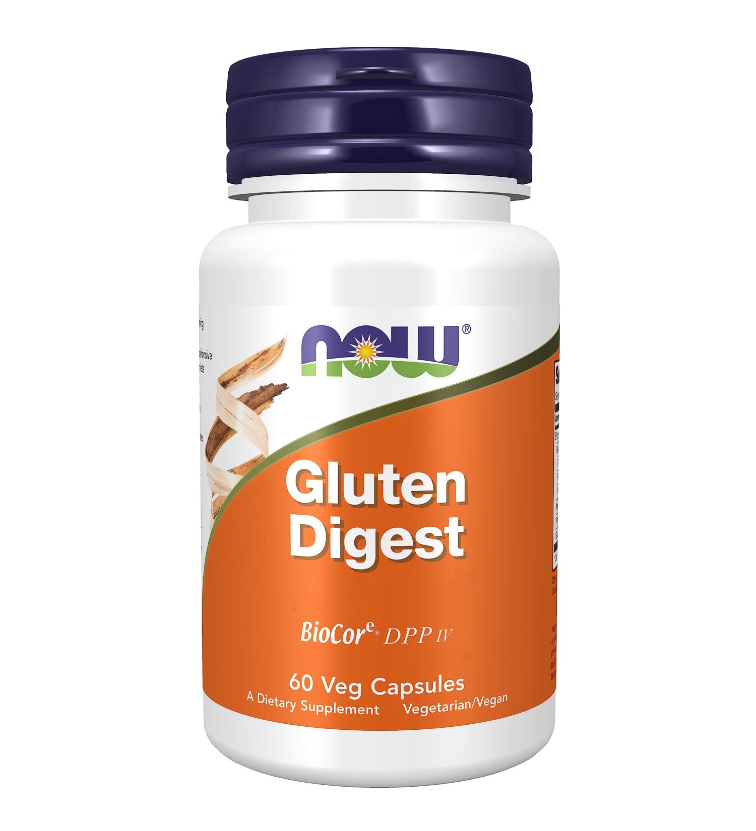 Now Foods Gluten Digest (Enzyme de Gluten) 60 Capsules v g taliennes Sans Soja Sans Gluten Sans OGM V g tarien - Buy Online on GoSupps.com