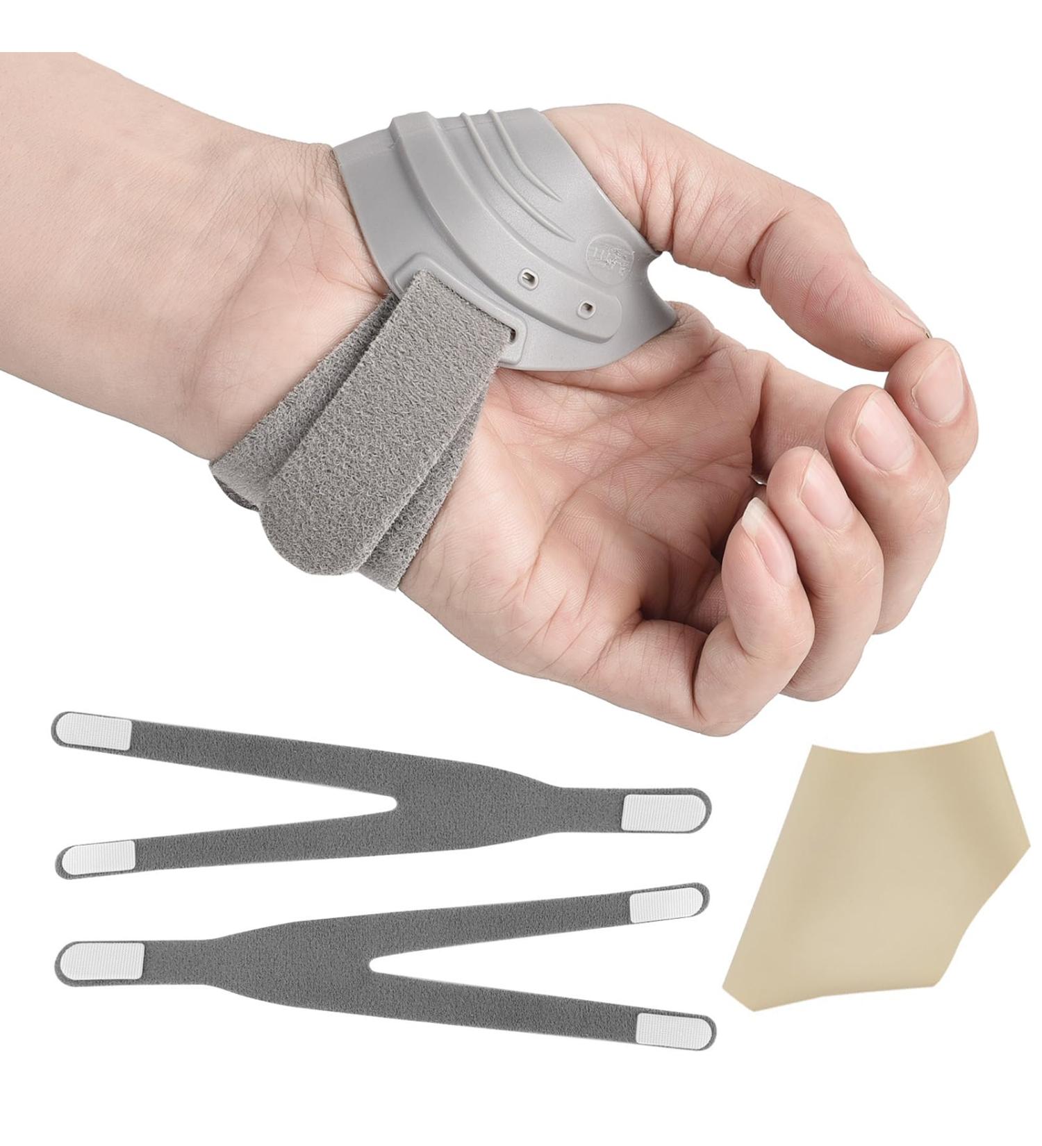 Comfort CMC Thumb Brace for Joint Pain Relief | Unisex Medium - Ideal for Osteoarthritis & Tendonitis (Grey - Buy Online on GoSupps.com