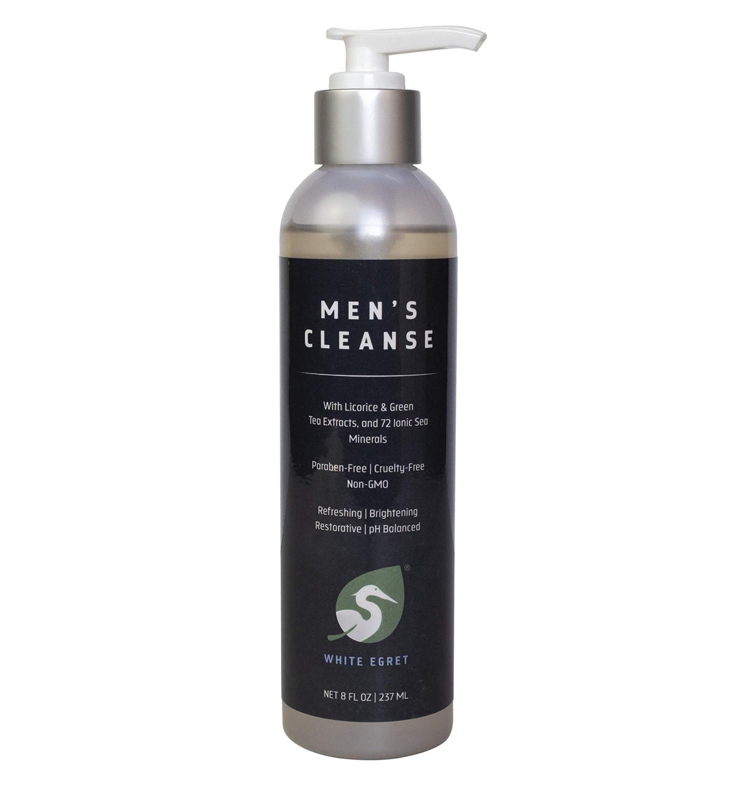 Buy White Egret Men's Cleanse 8 oz - Premium Personal Care for Fresh Skin - Buy Online on GoSupps.com
