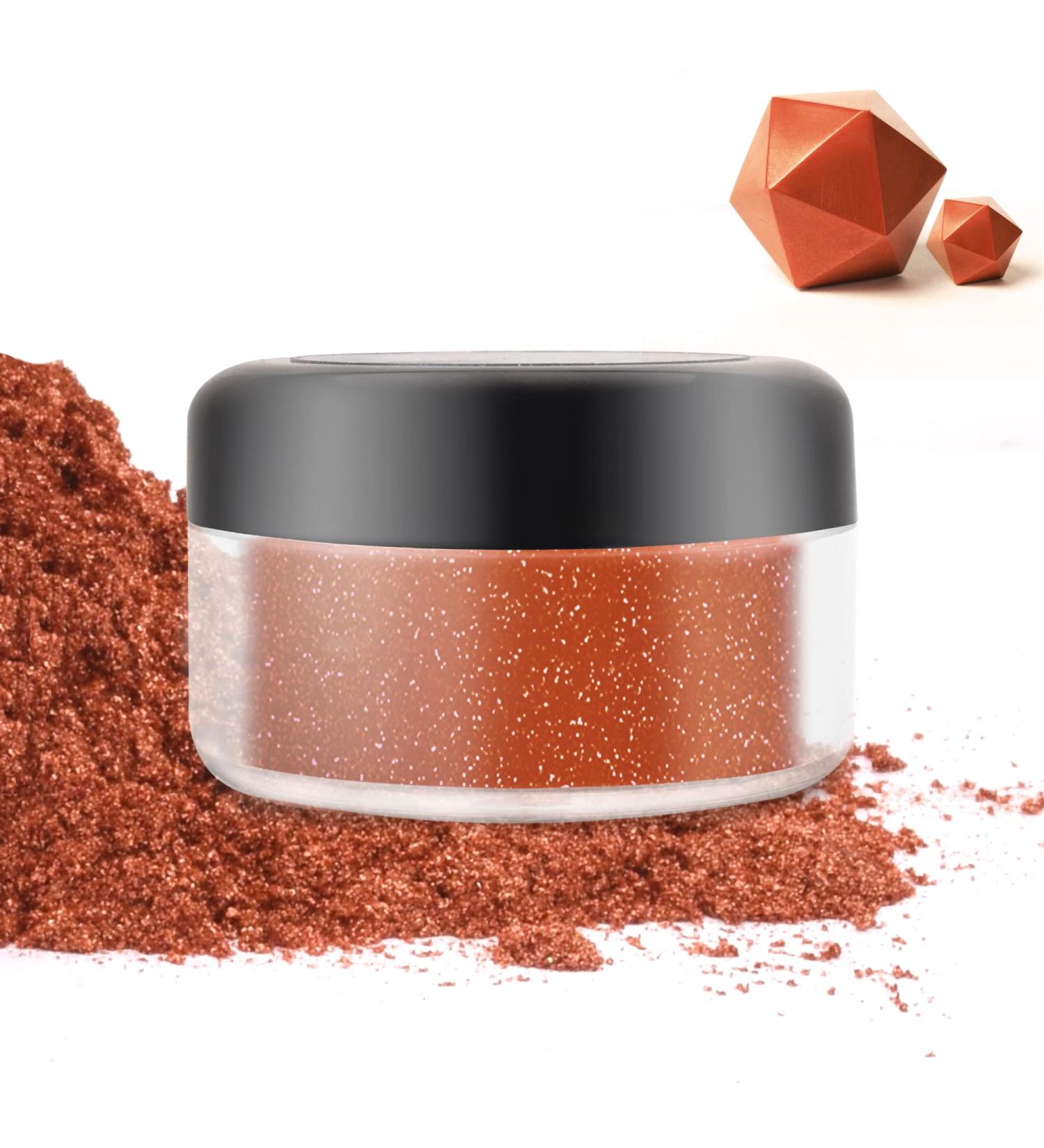 Edible Glitter - Copper 10g | Metallic Food Coloring Powder for Cakes Sweets & Drinks - Buy Online on GoSupps.com