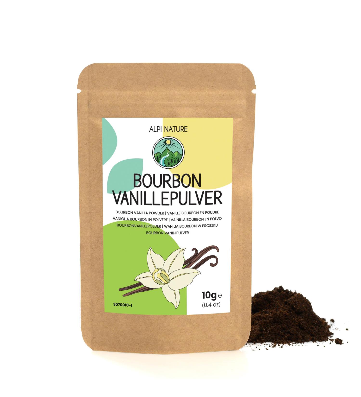 Bourbon Vanilla Madagascar 10g by Alpi Nature Premium Quality Vanilla Powder from Madagascar Bourbon Vanilla Pod - Buy Online on GoSupps.com