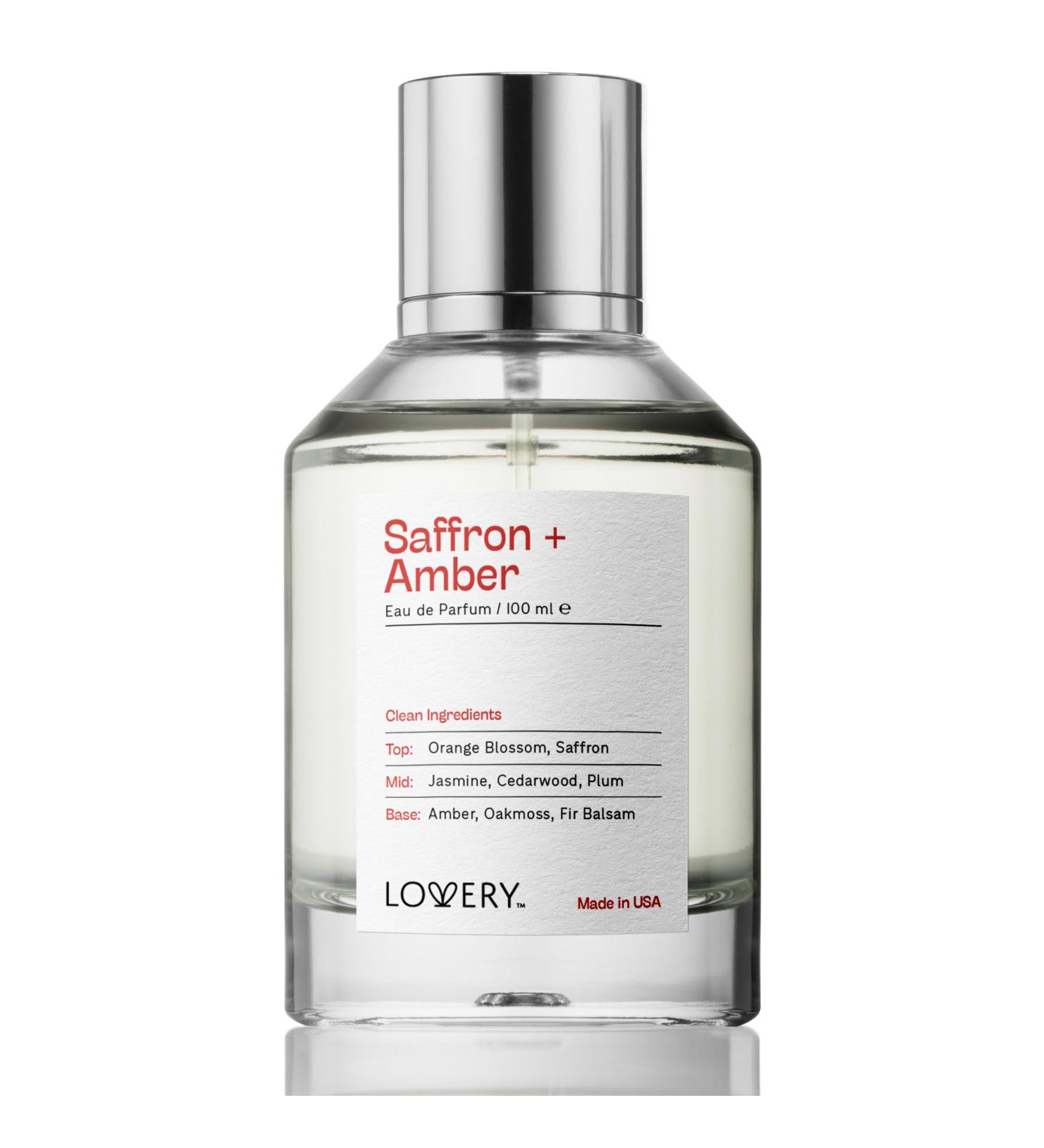 Saffron Amber Perfume for Women & Men Inspired by B.accarat Rouge 540 Long Lasting Womens Perfumes Clean Natural Fragrance EDP Spray 100ml Perfumes for Women Birthday Gifts for Mom Made in USA Clean Saffron Amber - Buy Online on GoSupps.com