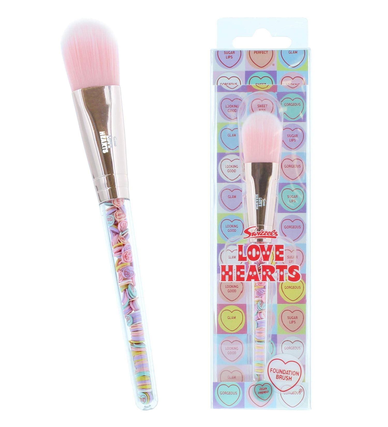 Love Hearts Filled Foundation Brush Foundation Brush Foundation Brush - Buy Online on GoSupps.com