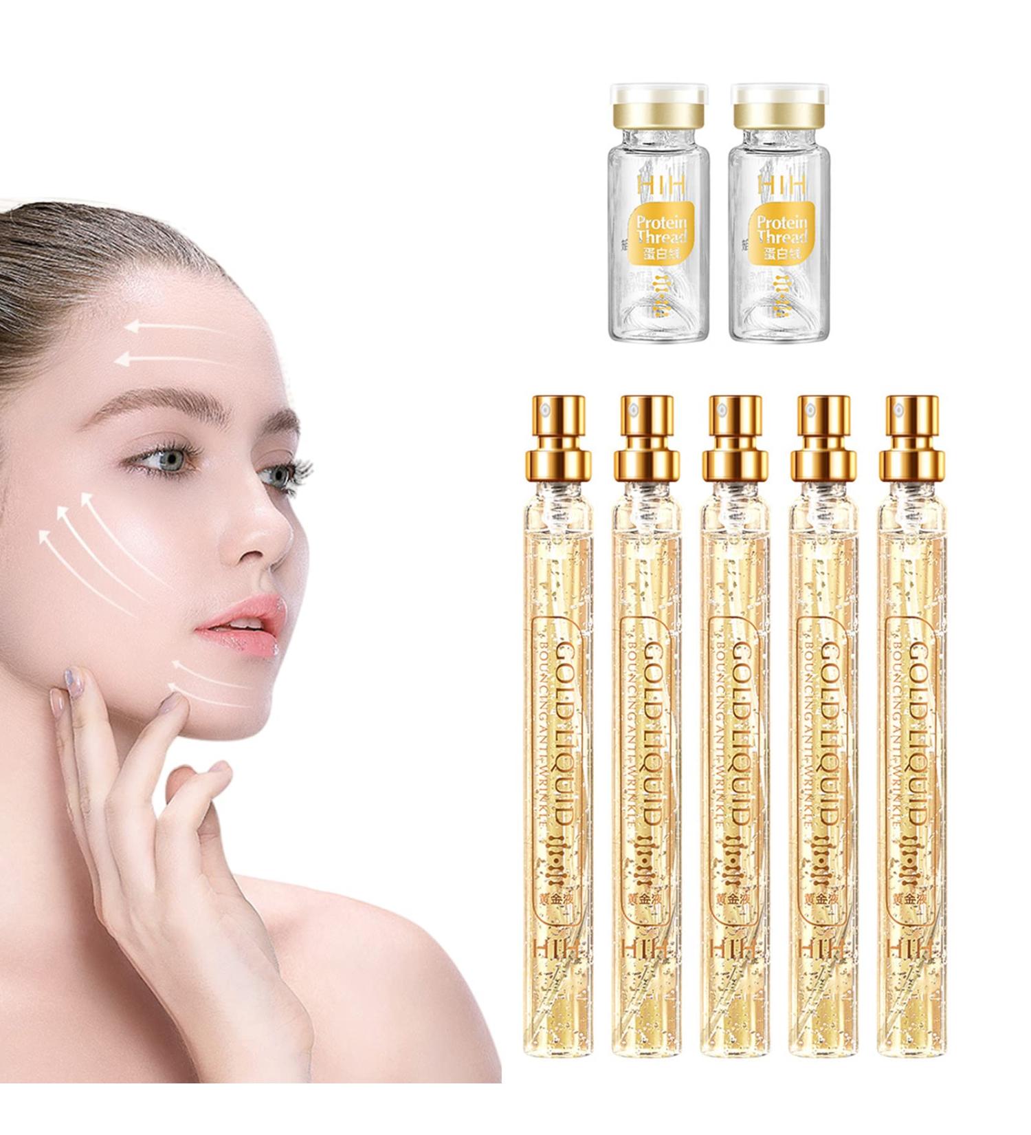 JINGAN Elevation Hilprotein | OrHilos Soluble Protein Combination | 5 Essences and 2 Protein Threads for Dry Skin Moisturizing Firming Adapts - Buy Online on GoSupps.com