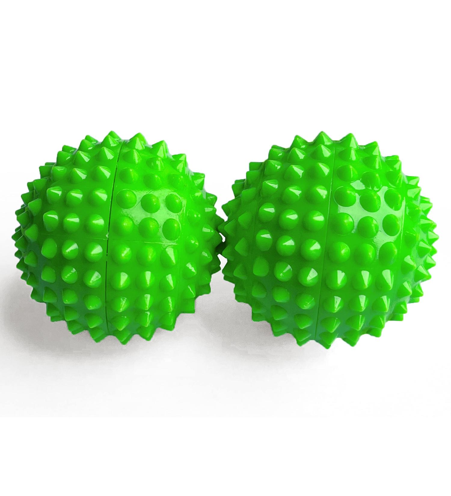 2x DBT Skills Hedgehog Balls - Magnetic Acupressure Stress Relief & Massage - Green Matt 32mm for Tension Relief Mobility & Concentration - Buy Online on GoSupps.com