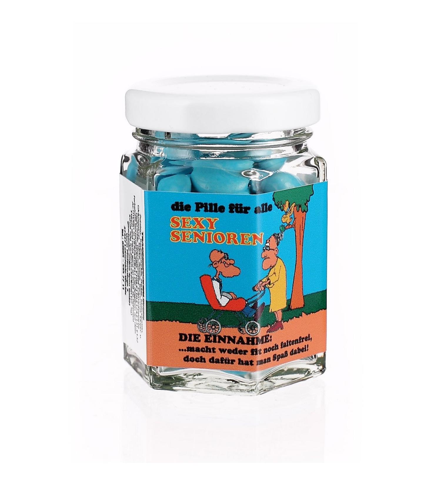 Lustapotheke SEXY SENIOR PILL | Unique Birthday Gift | Dextrose Lenses for Enhanced Pleasure | Shop Internationally - Buy Online on GoSupps.com