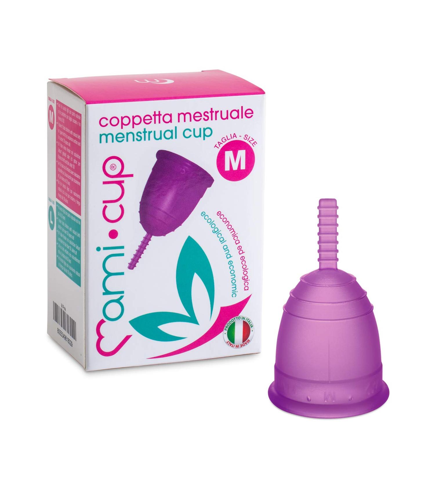 Menstrual Cup MamiCup Soft - Flexible Reusable Medical Silicone (Size M) for Comfortable Periods | Eco-Friendly & Pain-Free Solution - Buy Online on GoSupps.com