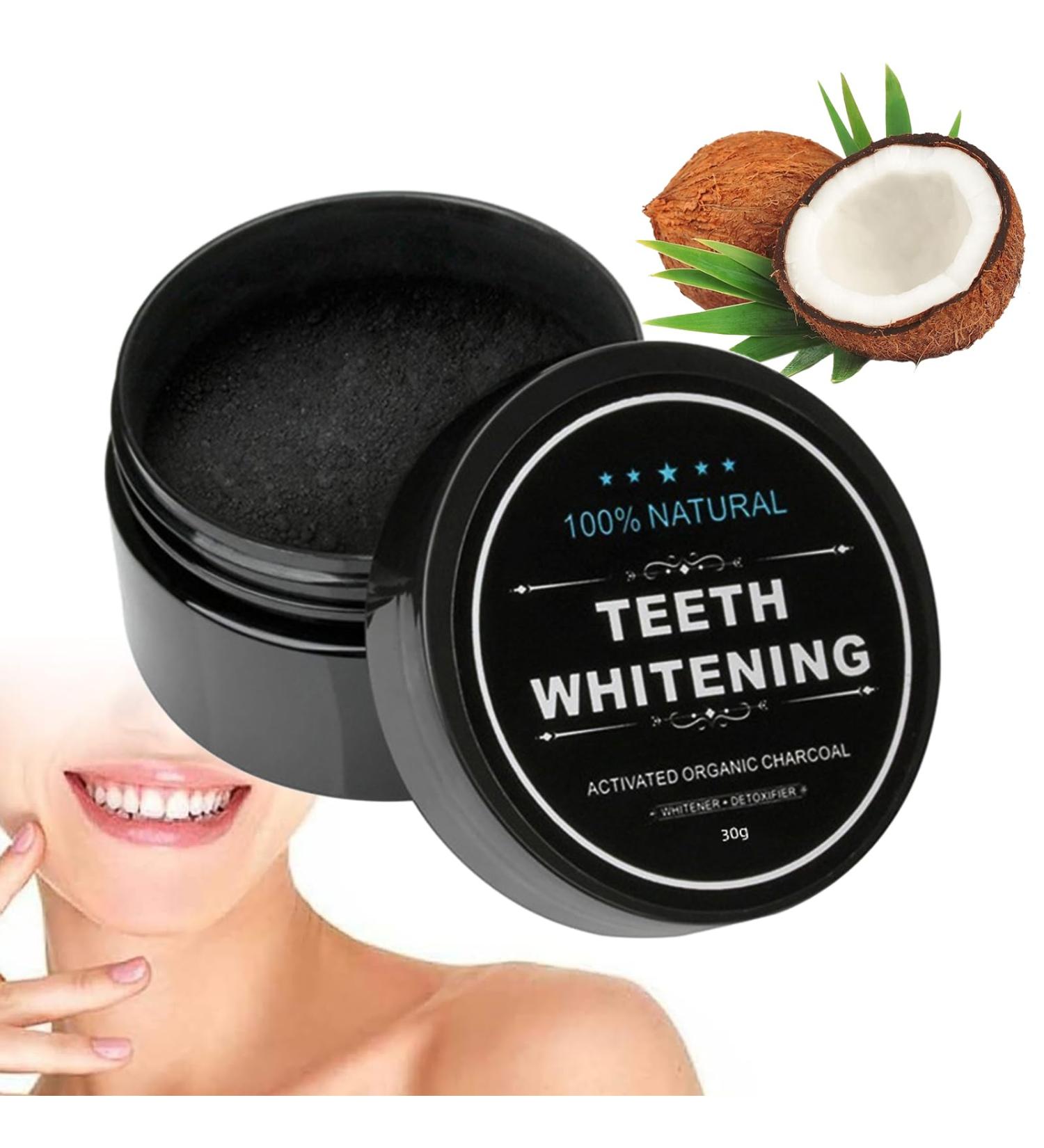 Roinaaid Tooth Whitening Powder - Brighten Teeth Remove Stains & Refresh Breath - International Shipping Available - Buy Online on GoSupps.com