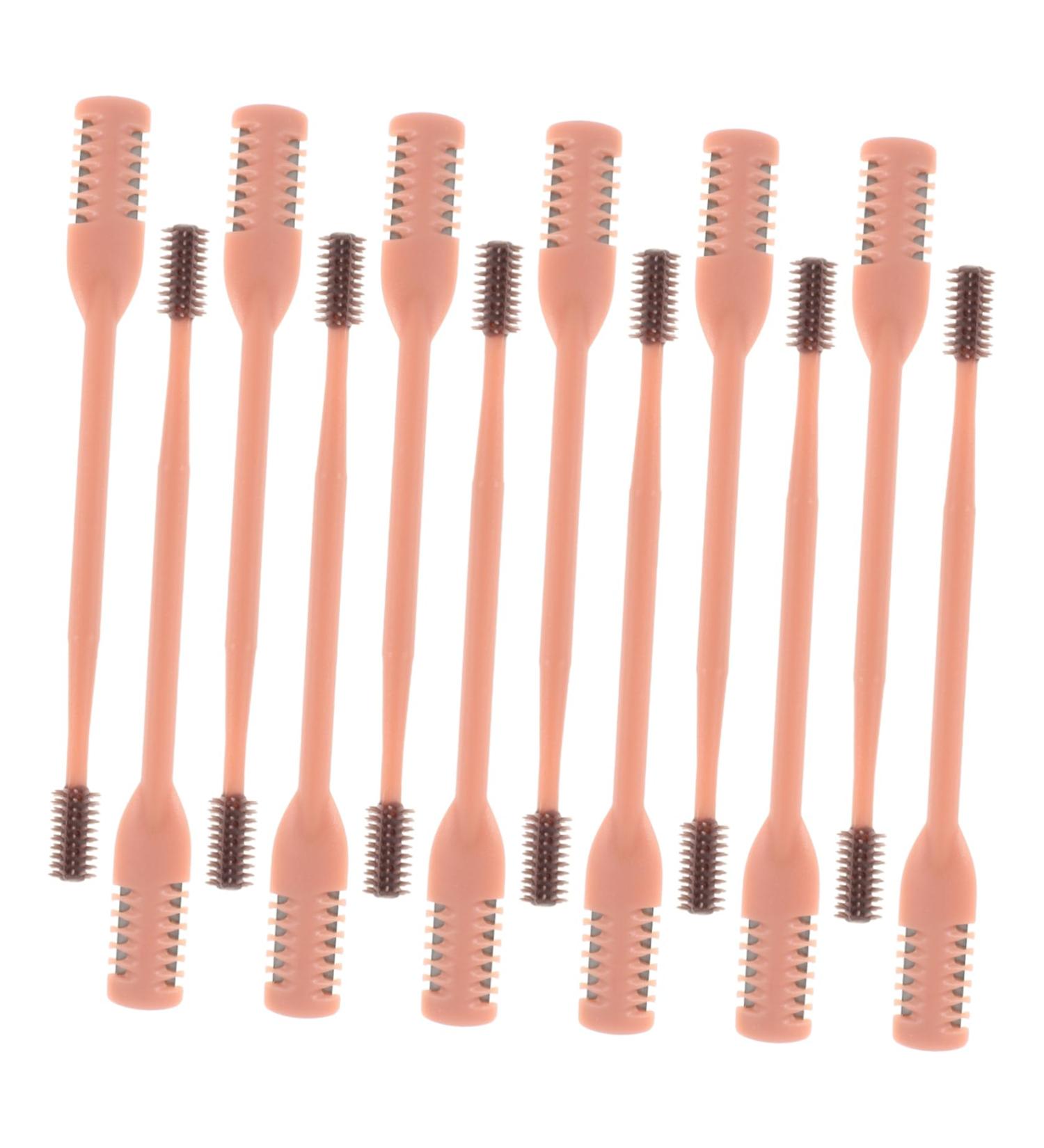 LOLIPPYY 12 Pieces Manual Nose Hair Trimmer with Cleaning Brush Efficiently Remove Unwanted Ear Hair for Women Durable Design - Buy Online on GoSupps.com