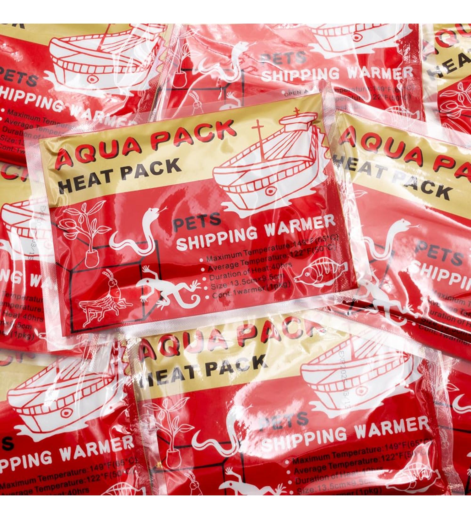 Terra Discount Aqua Pack - 40-Hour Heat Packs for Shipping Animals & Plants | Universal Warmer Heat Pads (100 Pieces) - Buy Online on GoSupps.com