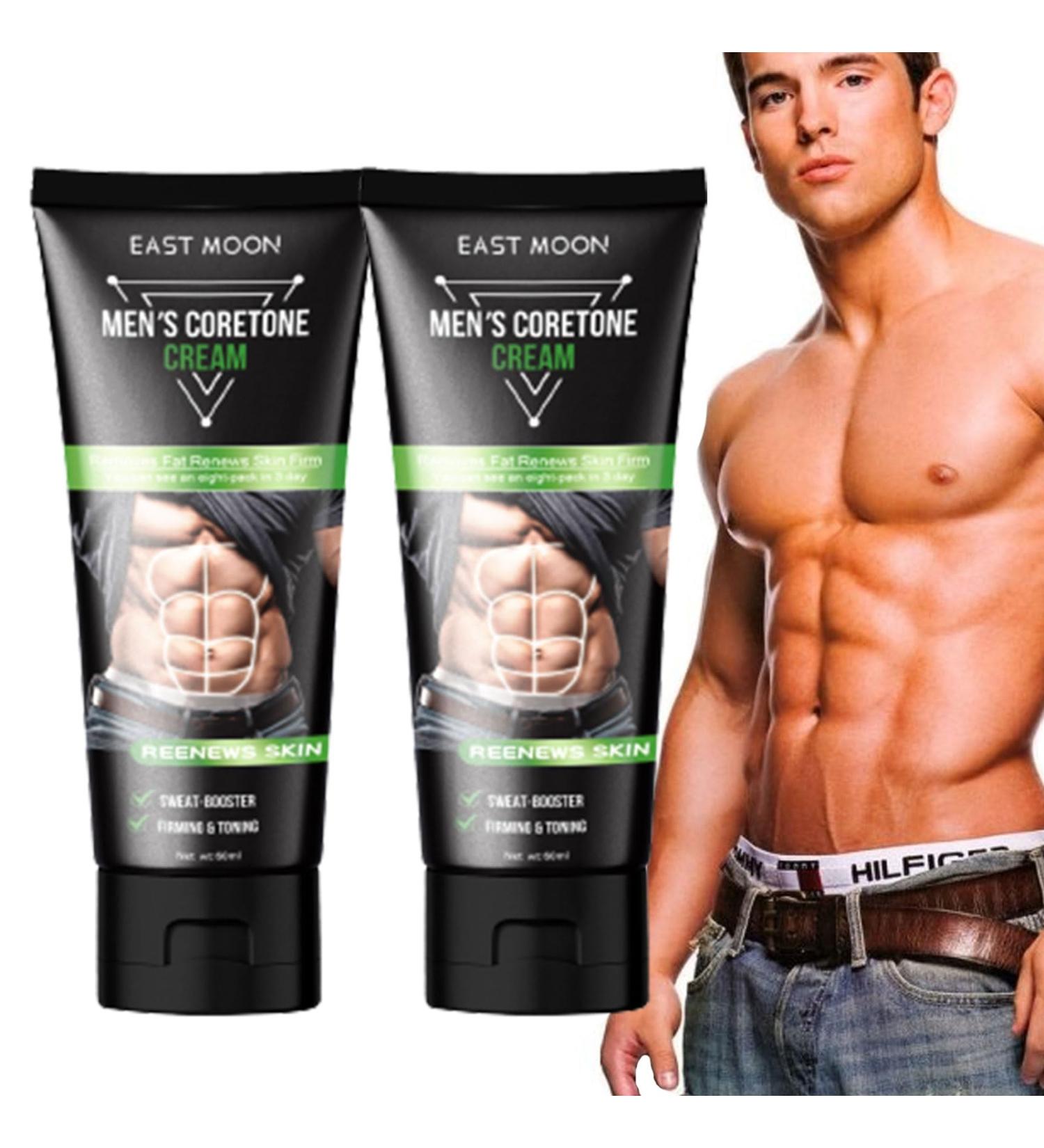 Blossoms Men's Cortisone Cream for Body Sculpting & Skin Tightening - 2pcs - Buy Online on GoSupps.com