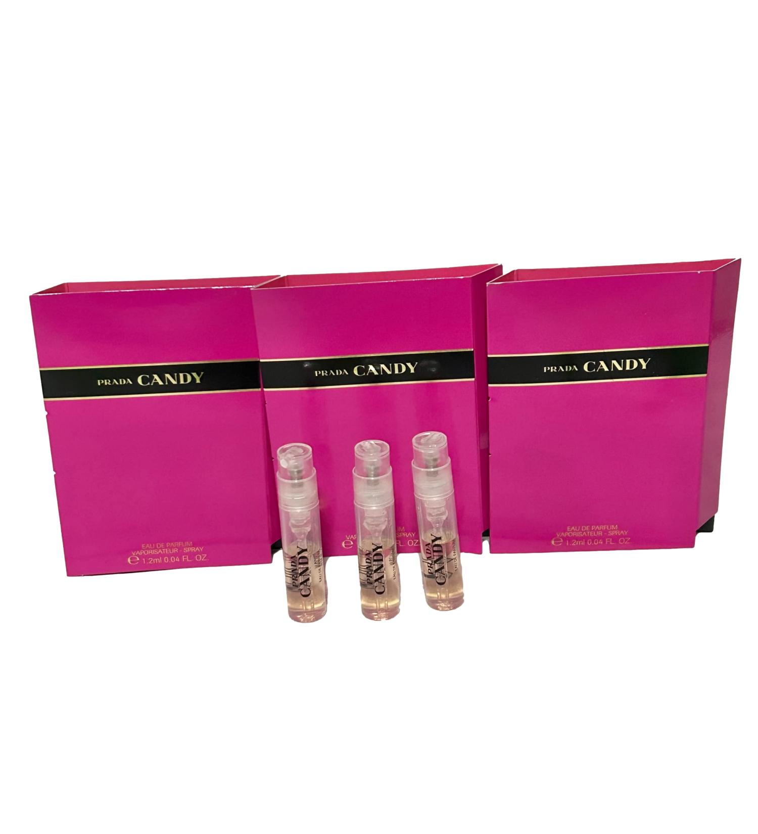 Prada Candy Sample Perfume Eau De Parfum WOMEN Spray Vial 1.2 ml / 0.04 oz - Buy Online on GoSupps.com