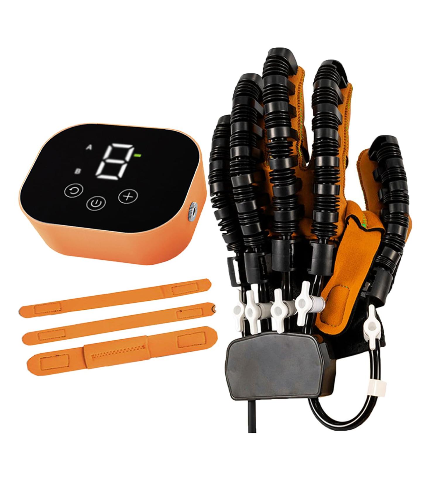 Hand Function Hemiplegia Finger Rehabilitation Trainer Rehabilitation Robot Gloves USB Chargeable Rehabilitation Glove Relieve Hand Stiffness Left Hand X-Large - Buy Online on GoSupps.com