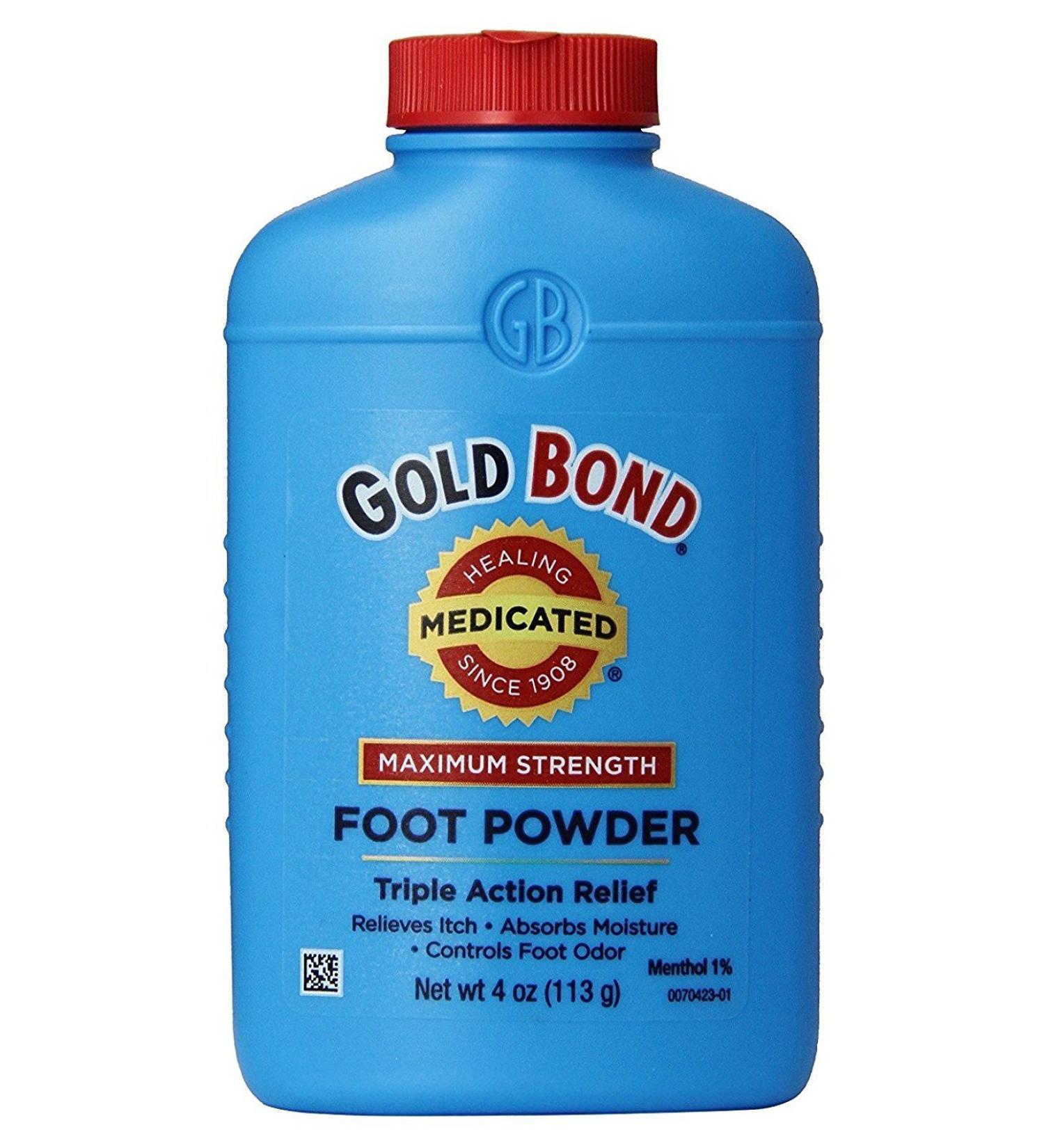 Gold Bond Foot Powder Medicated 4oz (3 Pack)