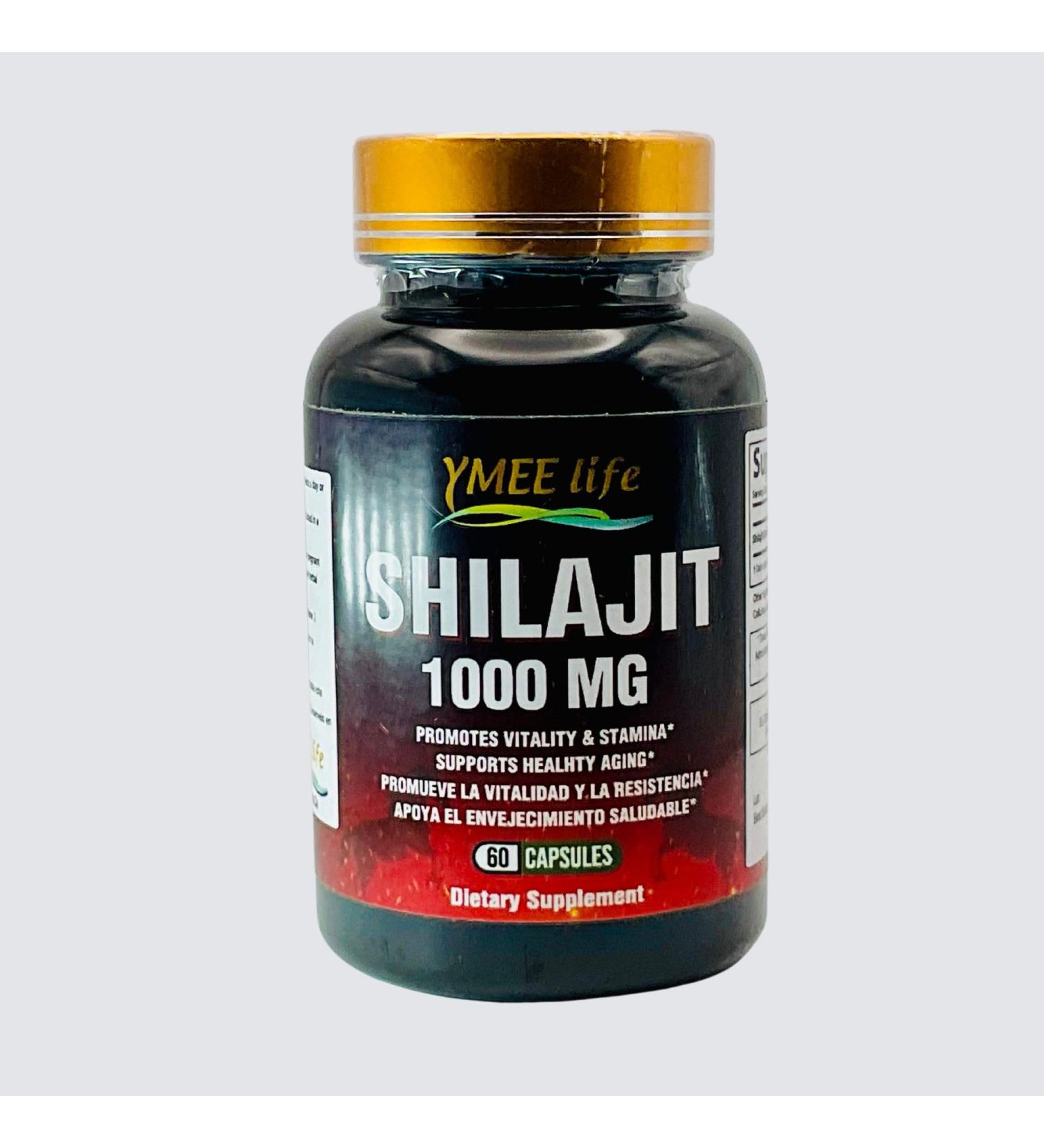 Productos El Colibr Shilajt Dietary Supplement 1000 MG 60 Caps