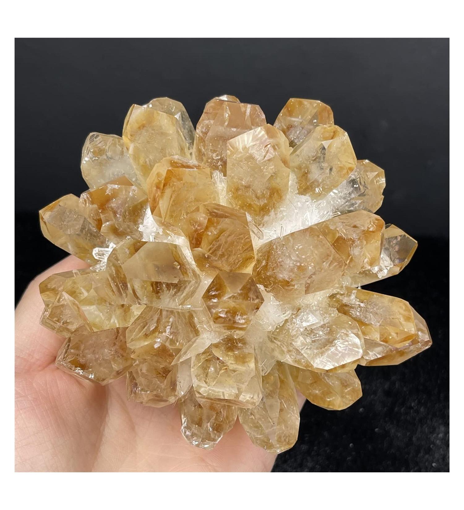 Natural Ghost Phantom Quartz Crystal Cluster Rock Stones Reiki Specimen Home Deco Crystal Cluster (Color : No.4) - Buy Online on GoSupps.com
