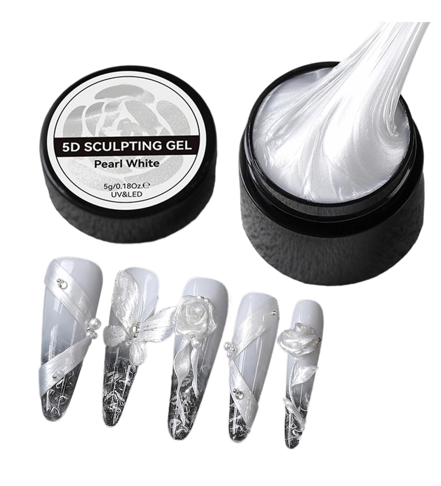 3D Nail Gel Non-Sticky Hard Gel for Nails | Non-Sticky Manicure Products for Smooth Decorations | - Buy Online on GoSupps.com