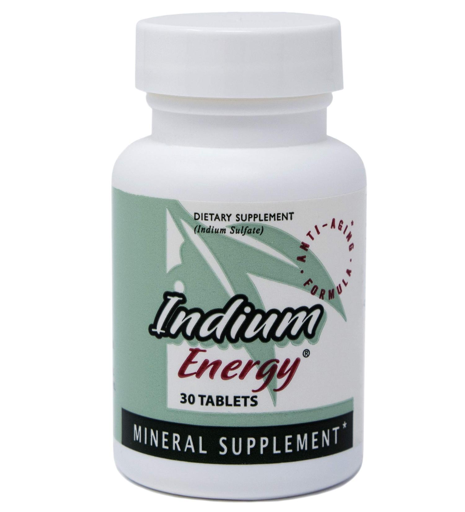 EAST PARK Research Indium Energy Caps - Natural Anti-Aging Support for Energy and Mental Clarity - 30 Count - Buy Online on GoSupps.com
