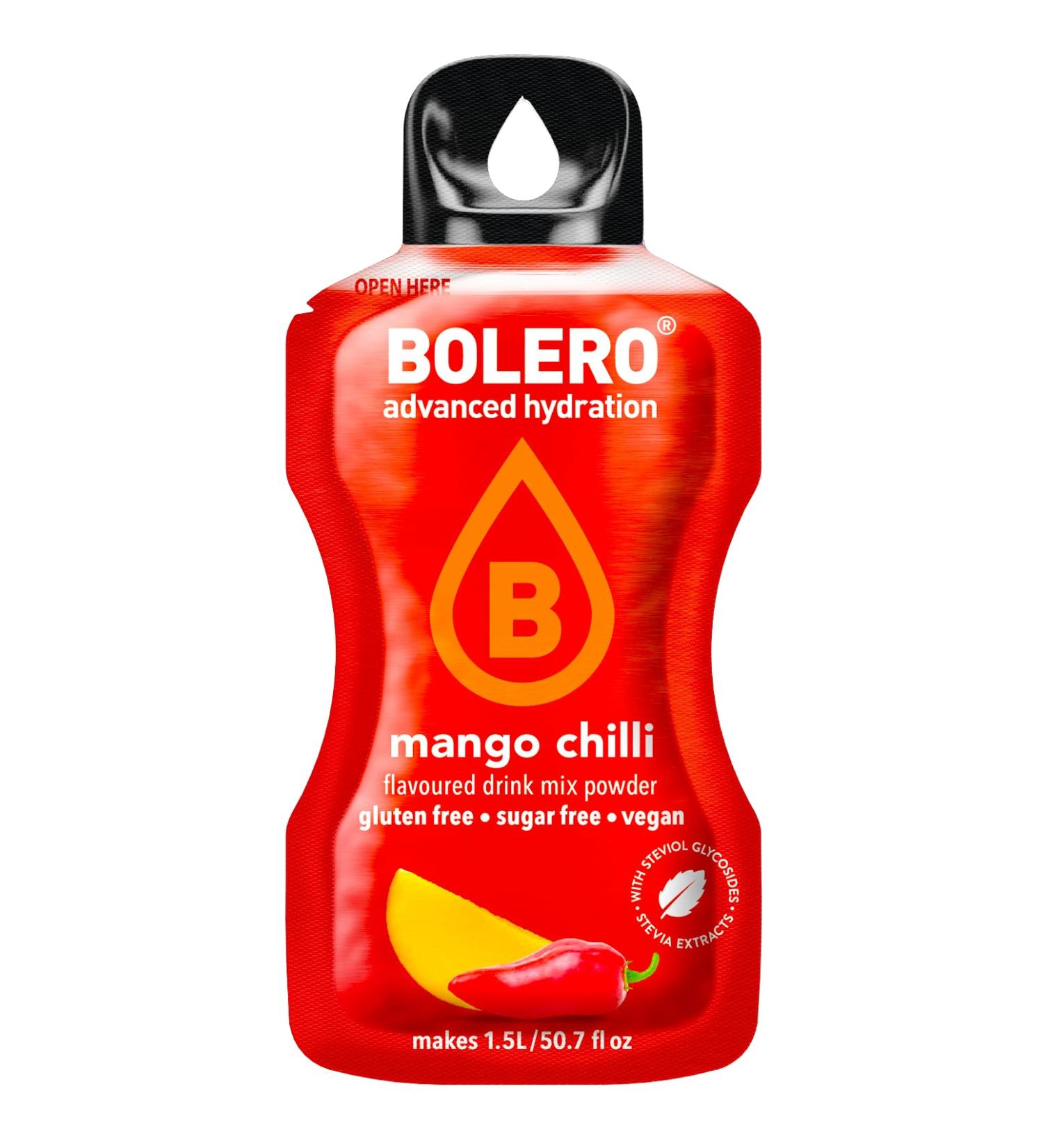 Bolero Classic 12x9g Mango Chilli Intra & PostWorkout IntraWorkout Mango Chilli 12x9g - Buy Online on GoSupps.com