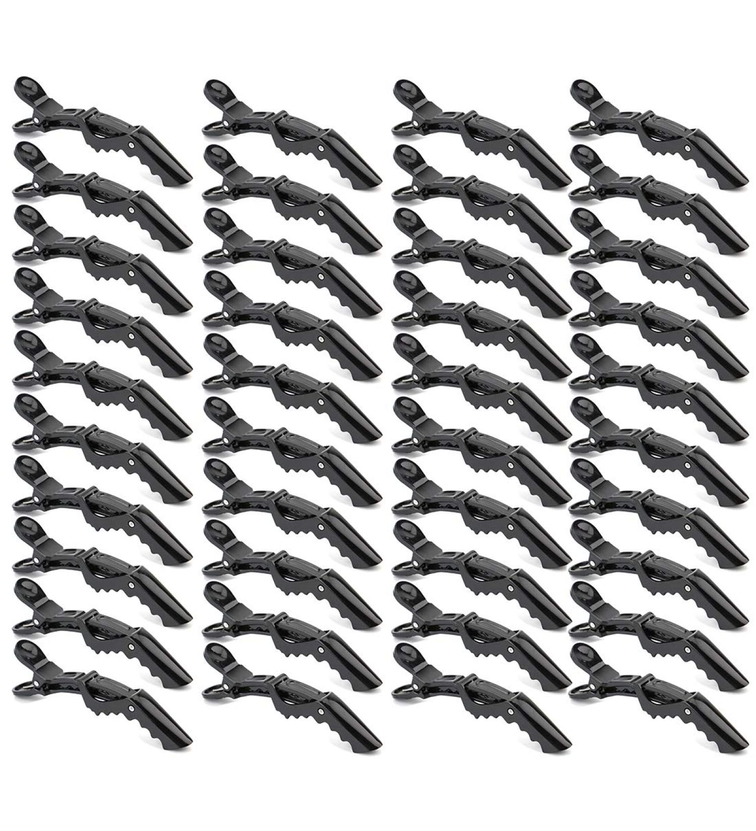 Foraineam 40 Pcs Alligator Hair Clips - Professional Styling Clips with Nonslip Grip - Buy Online on GoSupps.com