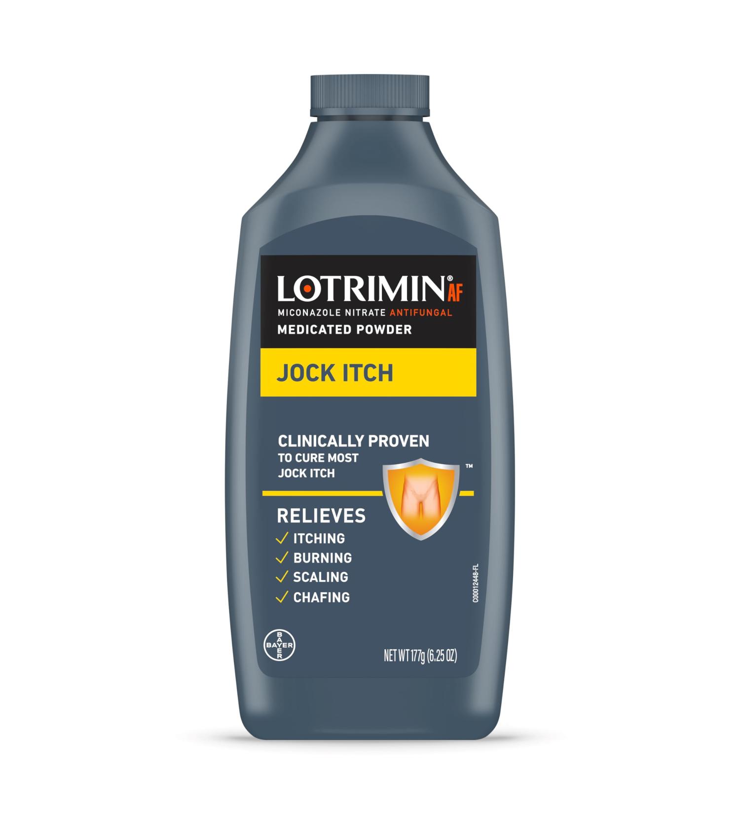 Lotrimin Antifungal Jock Itch Powder - Miconazole Nitrate Treatment for Men Women & Kids (6.25 oz) - Fast Relief & International Shipping - Buy Online on GoSupps.com