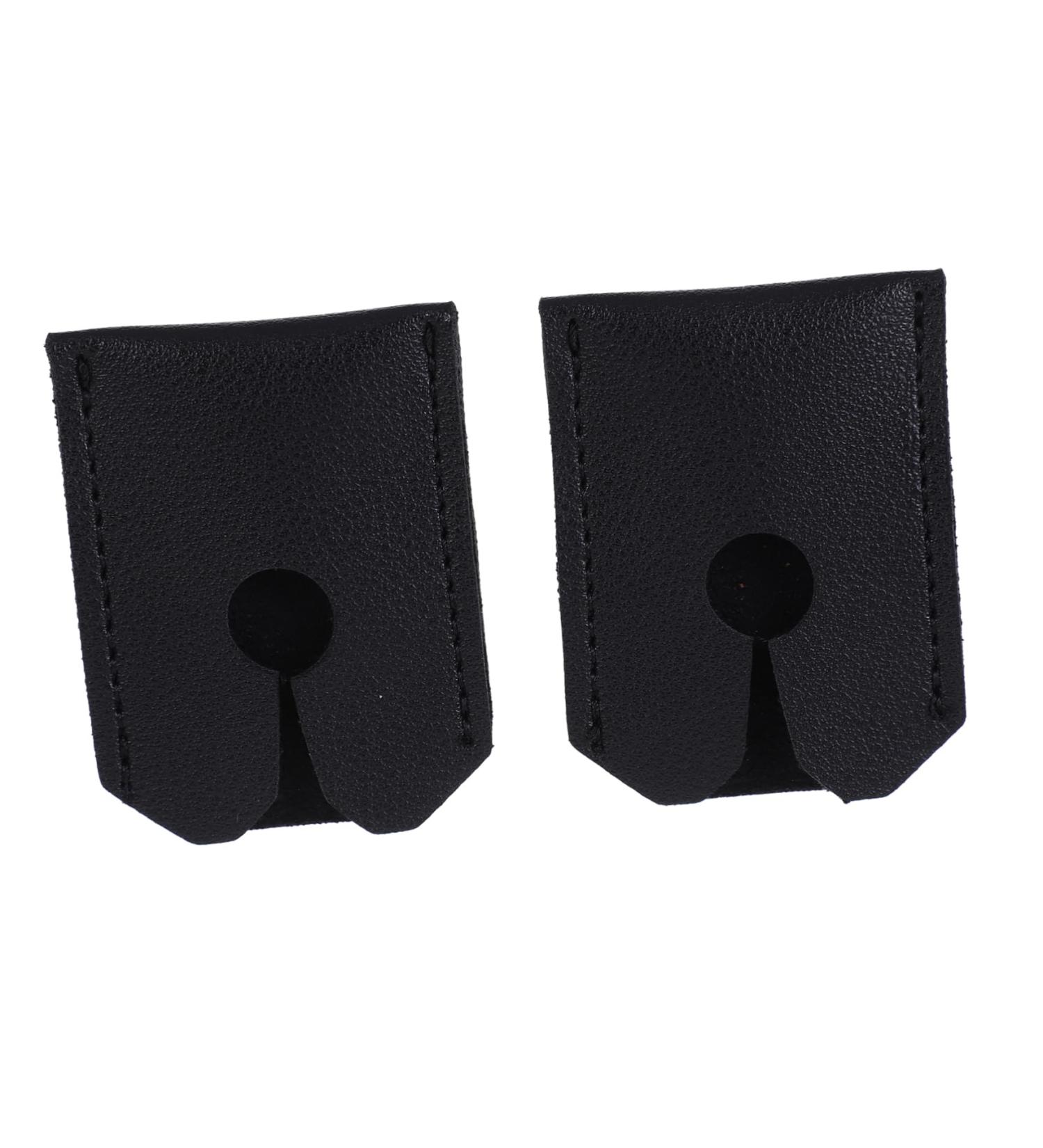 Coophya 2ST Leather Razor Head Case | Protective Razor Bag | Travel-Friendly Synthetic Leather Design - Buy Online on GoSupps.com