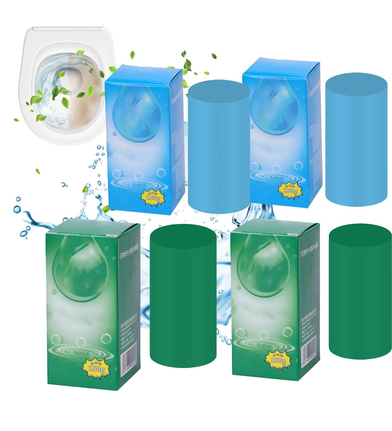 Upgraded Concentrated Descaling Toilet Cleaning Stick Effective Powerful Deep Cleaning Long-Lasting Freshness Four Scents Of Toilet Bowl Cleaners Stick For Bathroom Cleaning (Jasmine Grapes 4pcs) - Buy Online on GoSupps.com